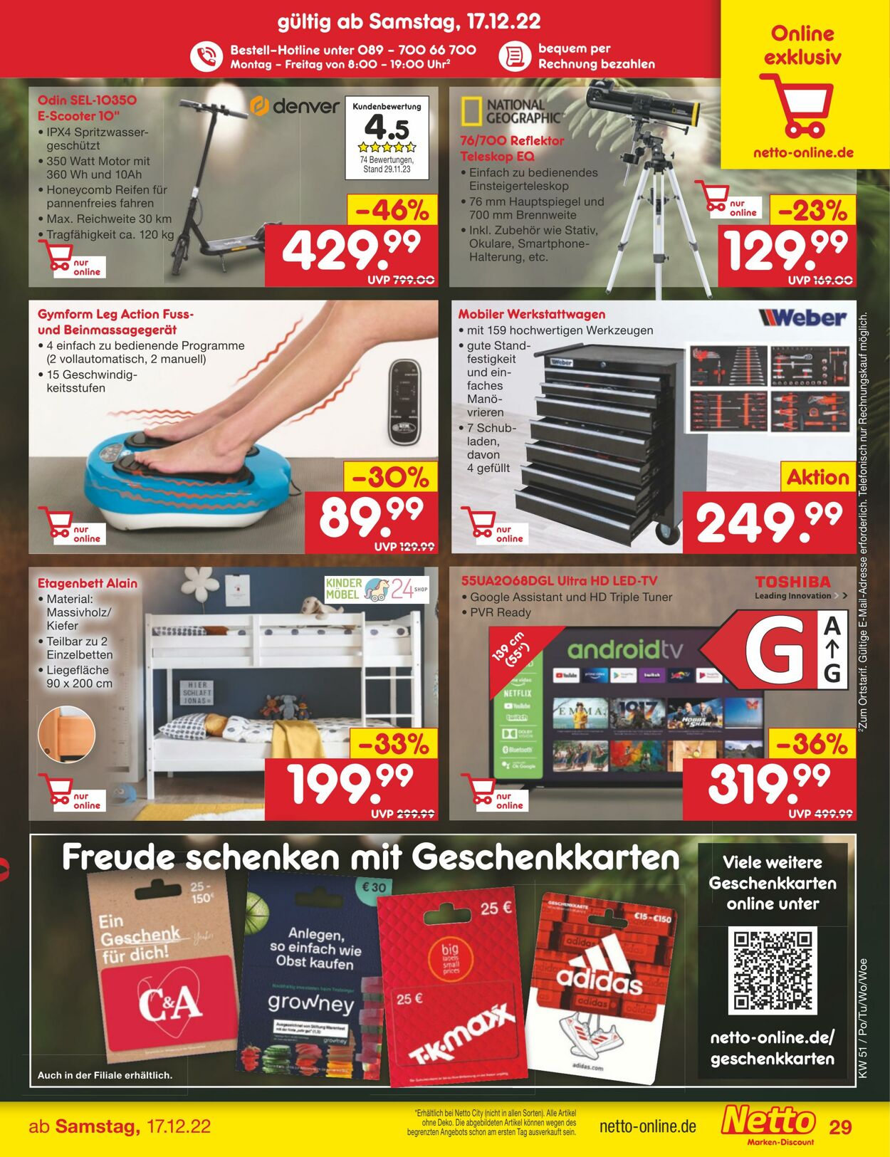 Prospekt Netto-Marken-Discount 19.12.2022 - 24.12.2022