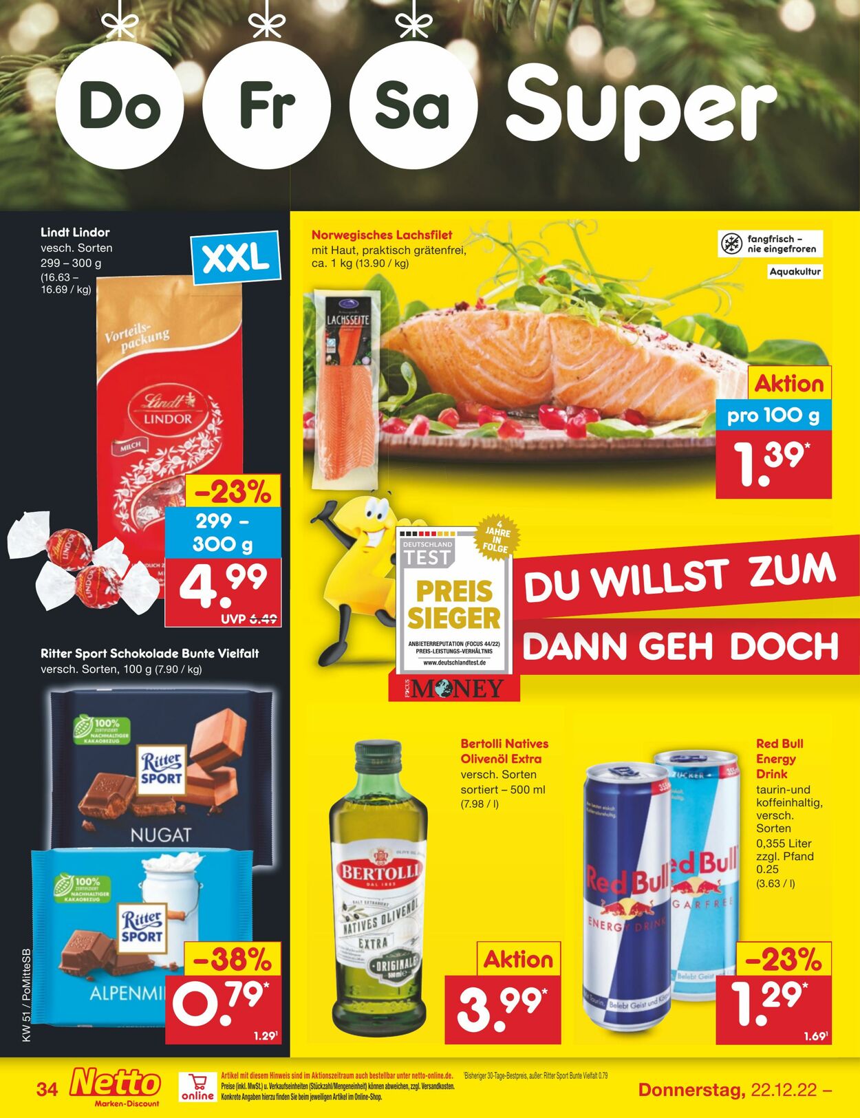 Prospekt Netto-Marken-Discount 19.12.2022 - 24.12.2022