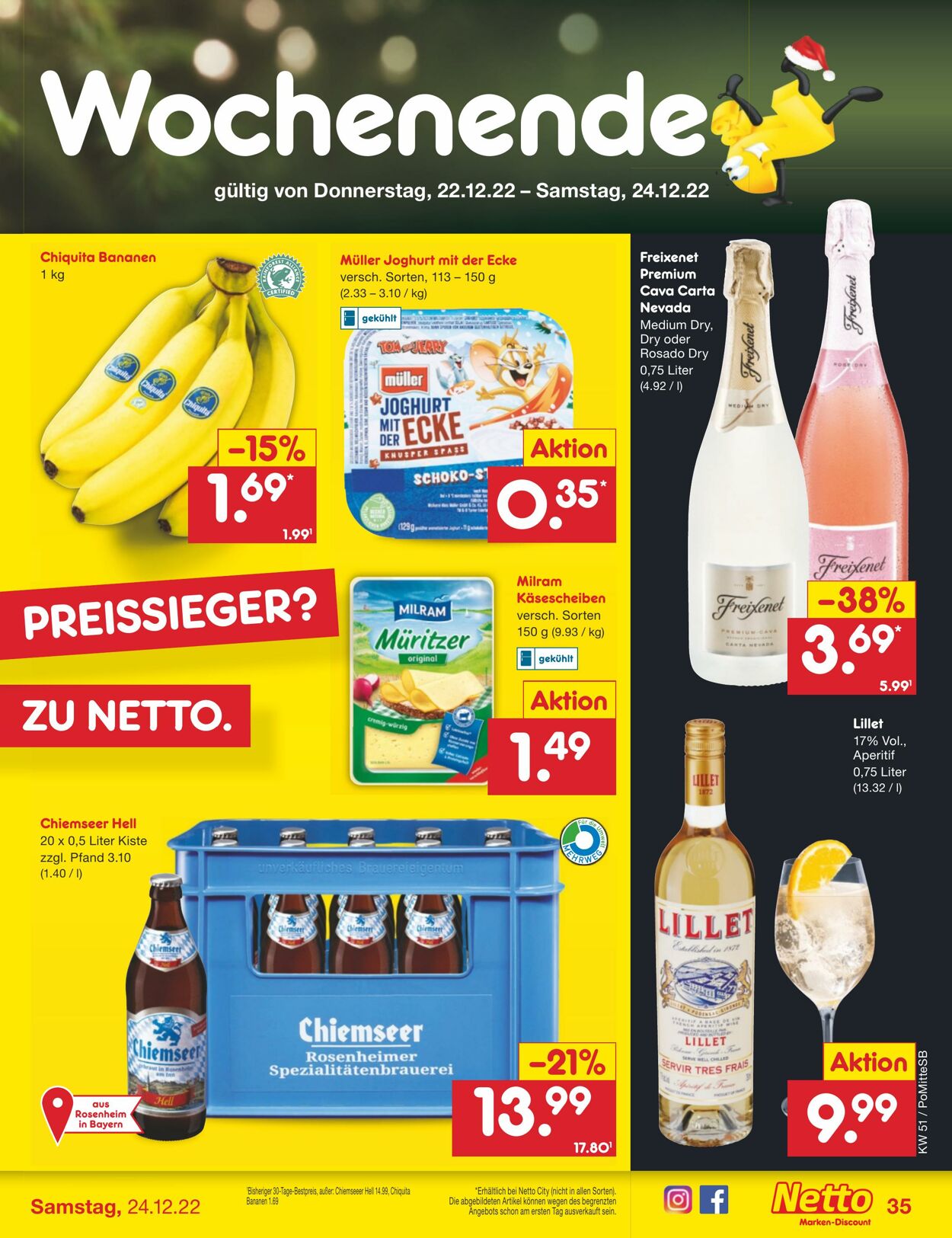 Prospekt Netto-Marken-Discount 19.12.2022 - 24.12.2022