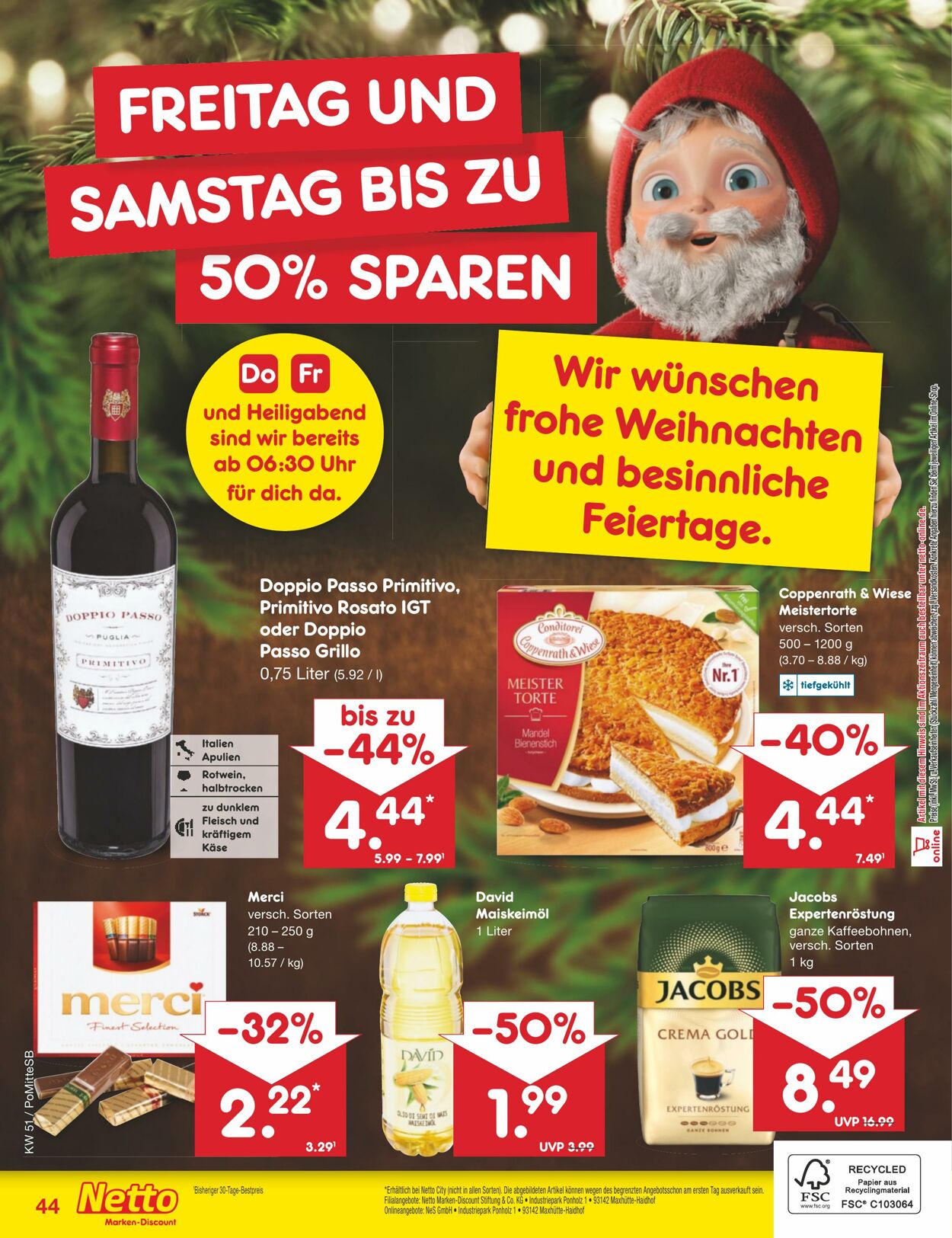 Prospekt Netto-Marken-Discount 19.12.2022 - 24.12.2022