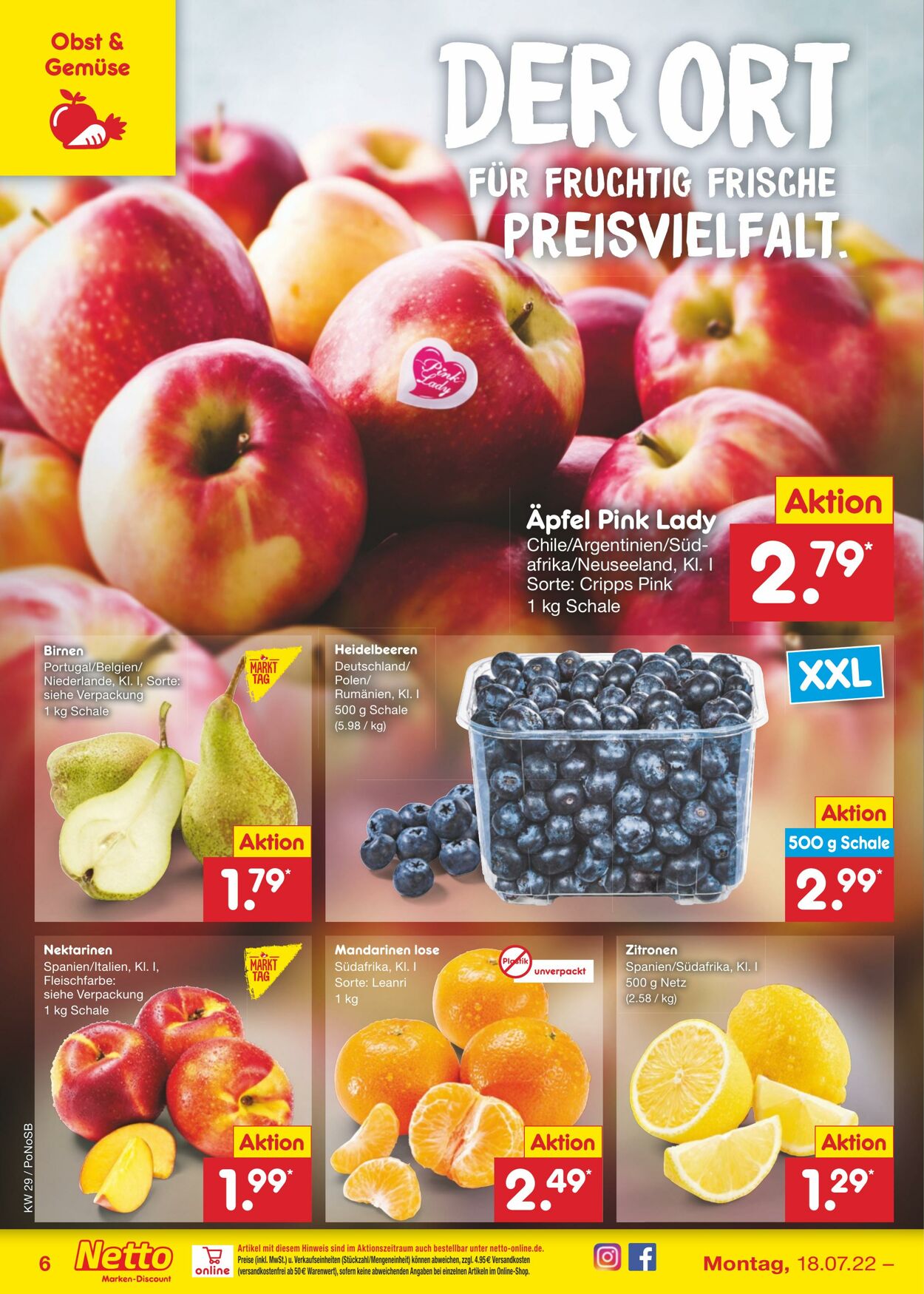 Prospekt Netto-Marken-Discount 18.07.2022 - 23.07.2022