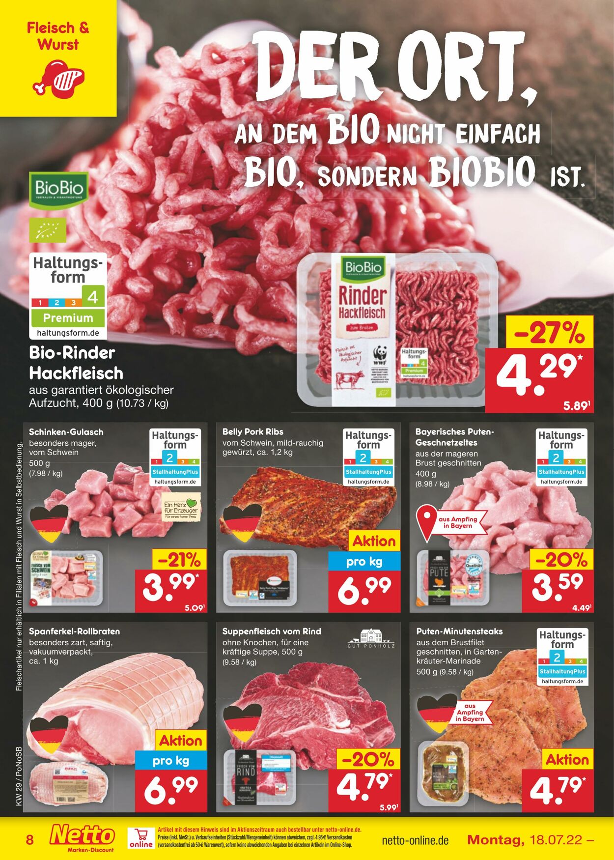 Prospekt Netto-Marken-Discount 18.07.2022 - 23.07.2022