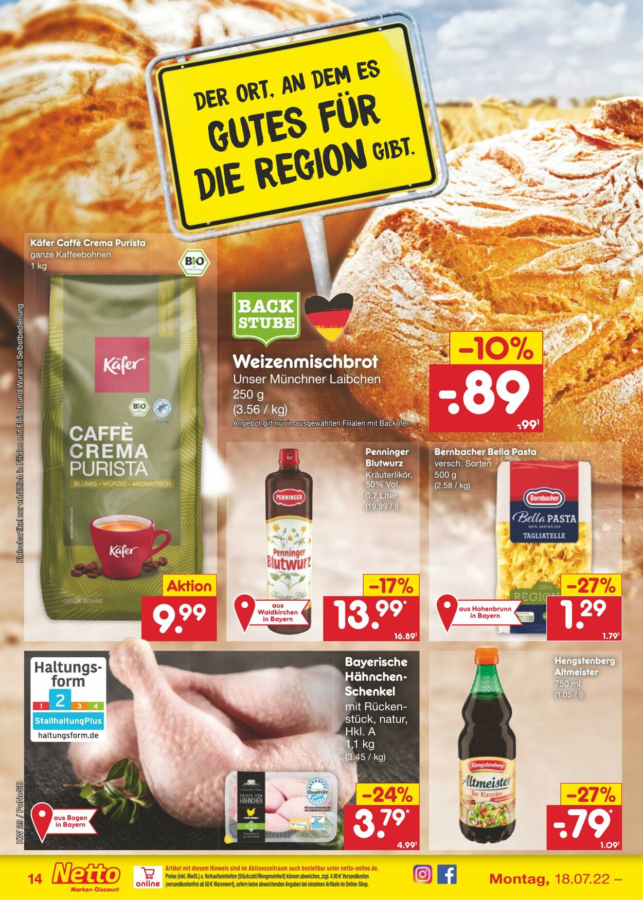 Prospekt Netto-Marken-Discount 18.07.2022 - 23.07.2022