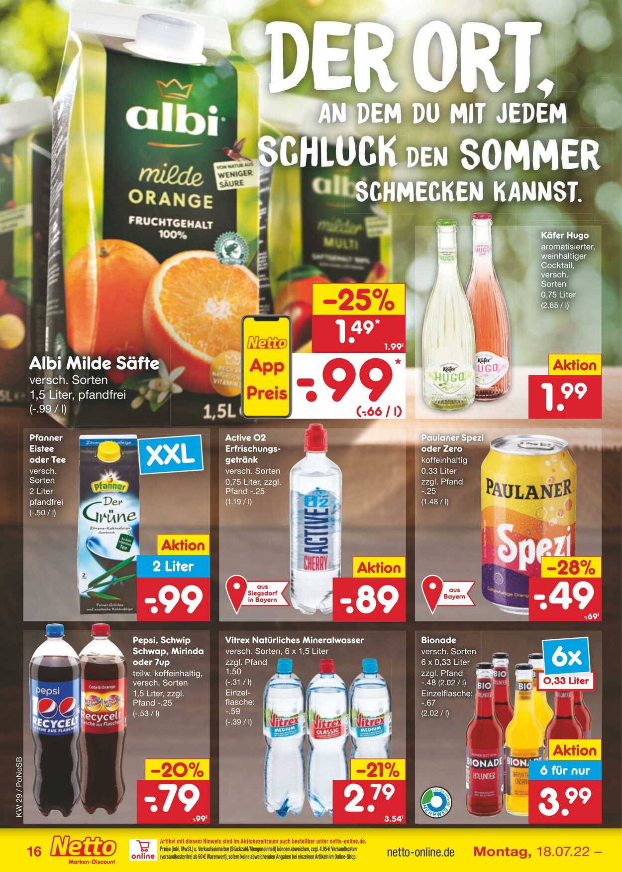 Prospekt Netto-Marken-Discount 18.07.2022 - 23.07.2022