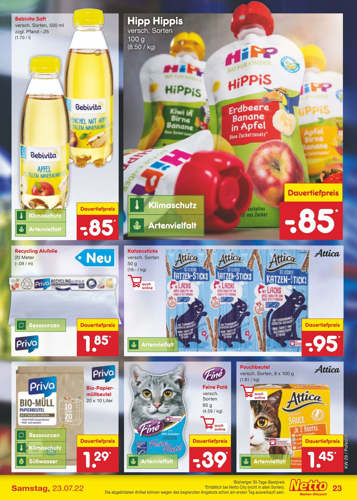 Prospekt Netto-Marken-Discount 18.07.2022 - 23.07.2022