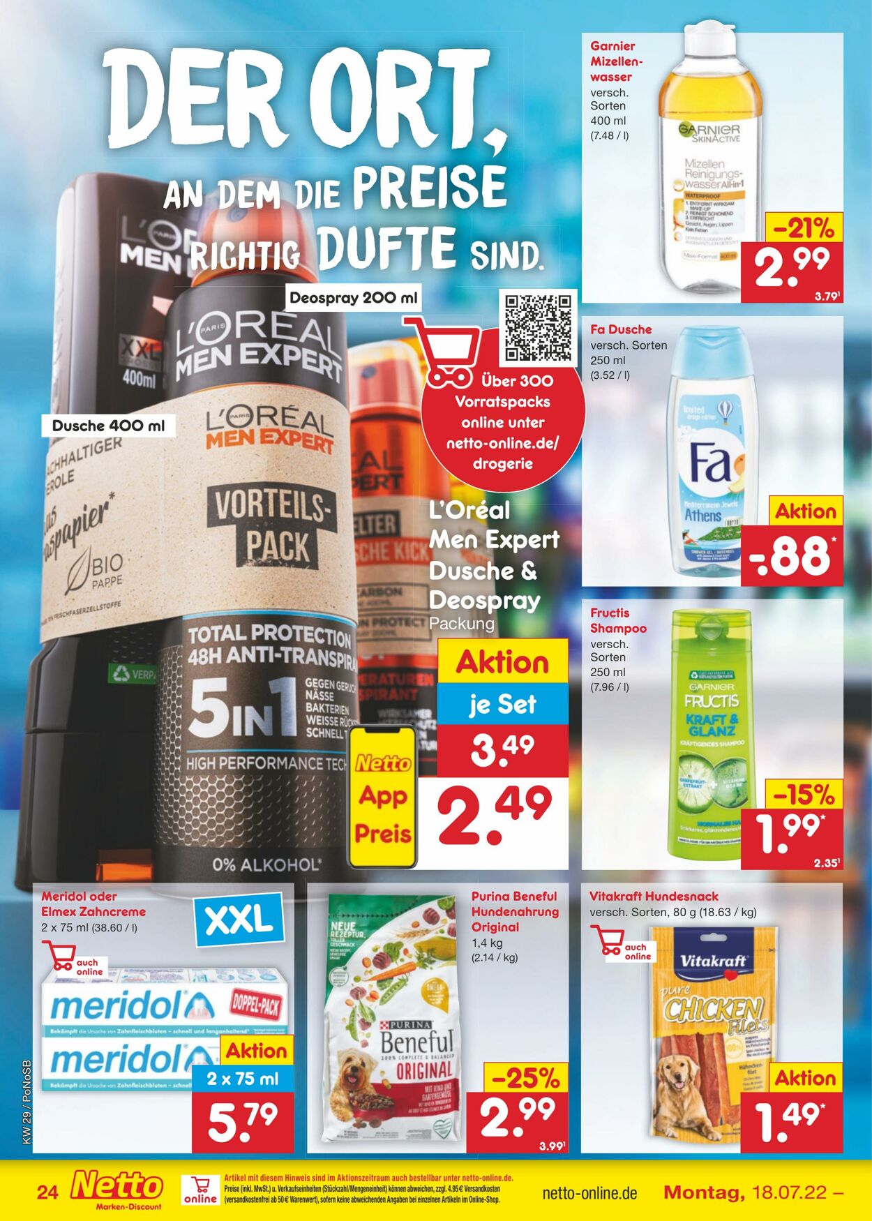 Prospekt Netto-Marken-Discount 18.07.2022 - 23.07.2022