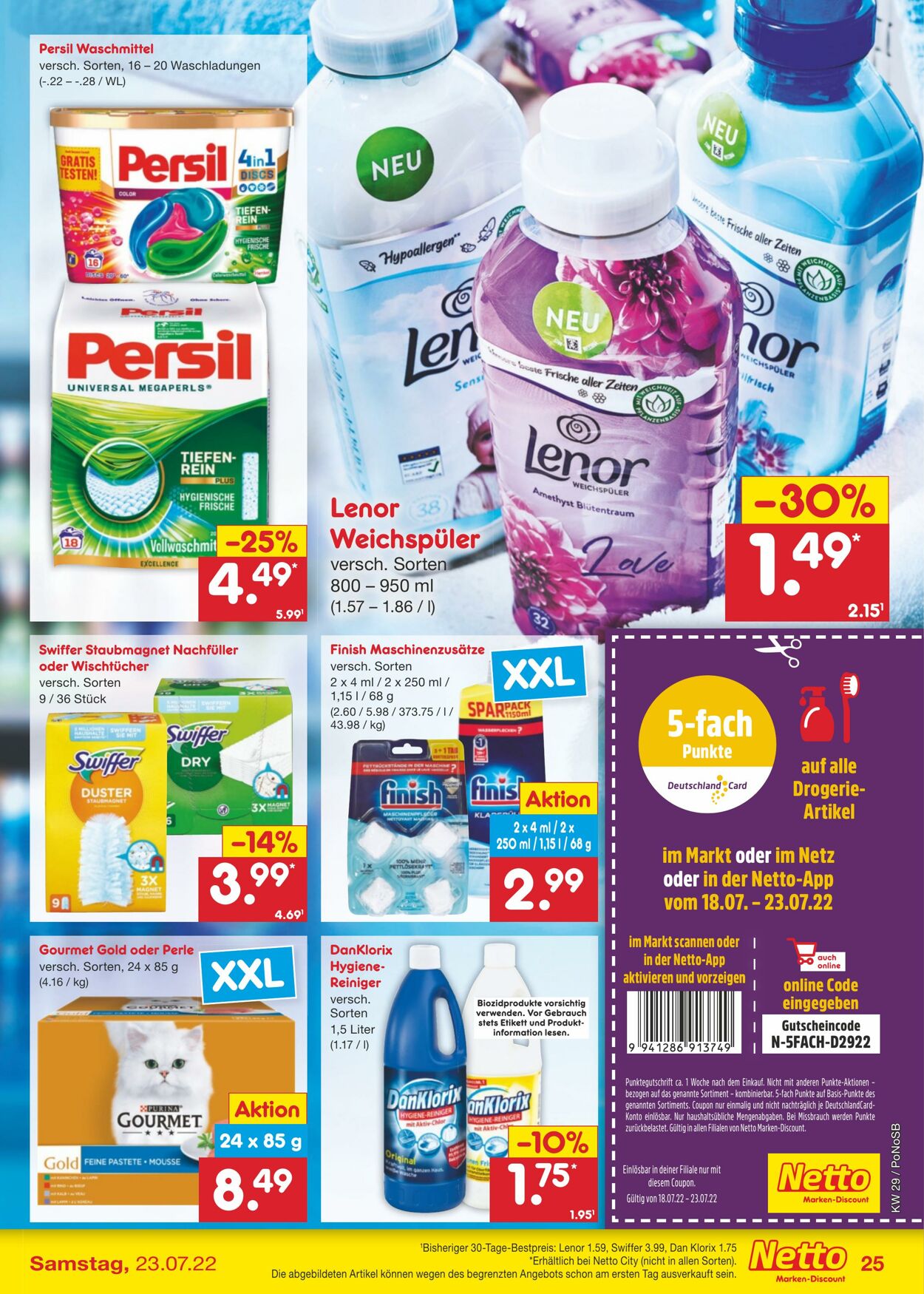 Prospekt Netto-Marken-Discount 18.07.2022 - 23.07.2022