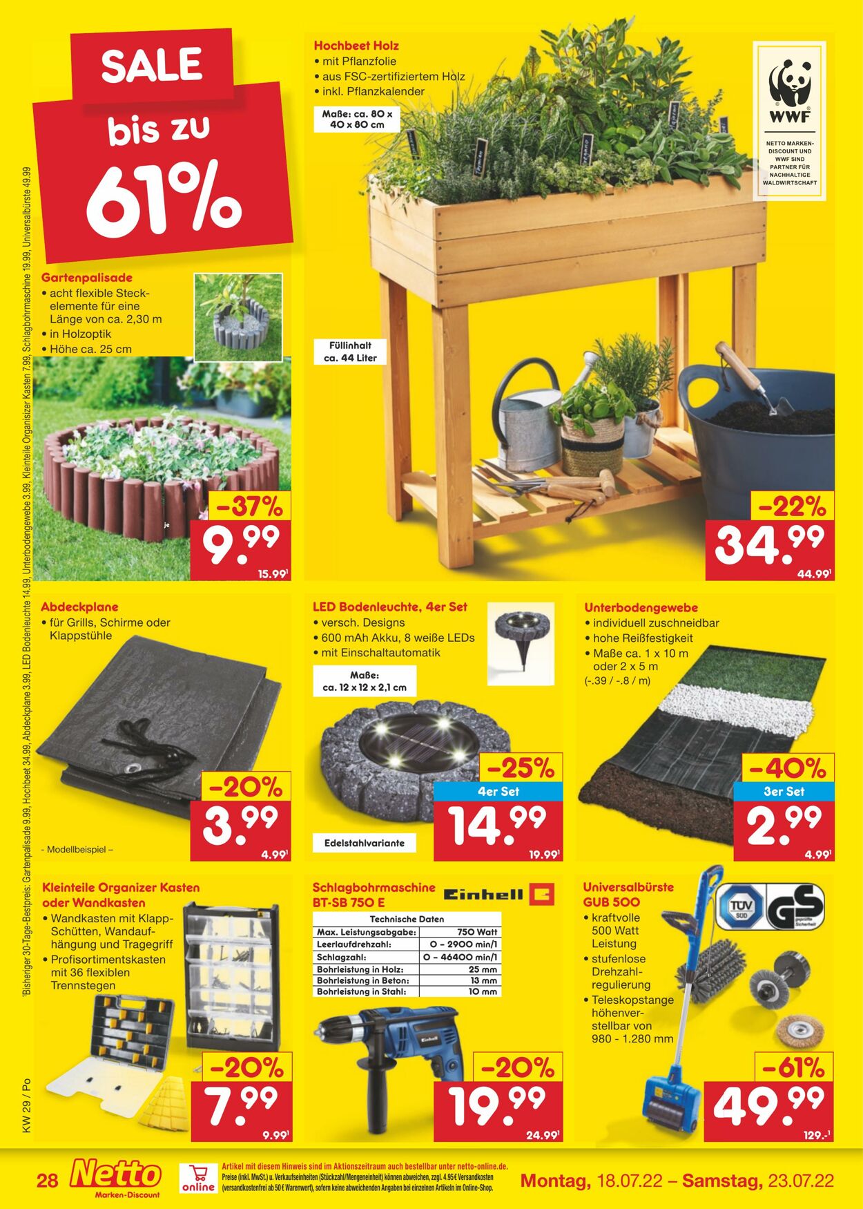 Prospekt Netto-Marken-Discount 18.07.2022 - 23.07.2022