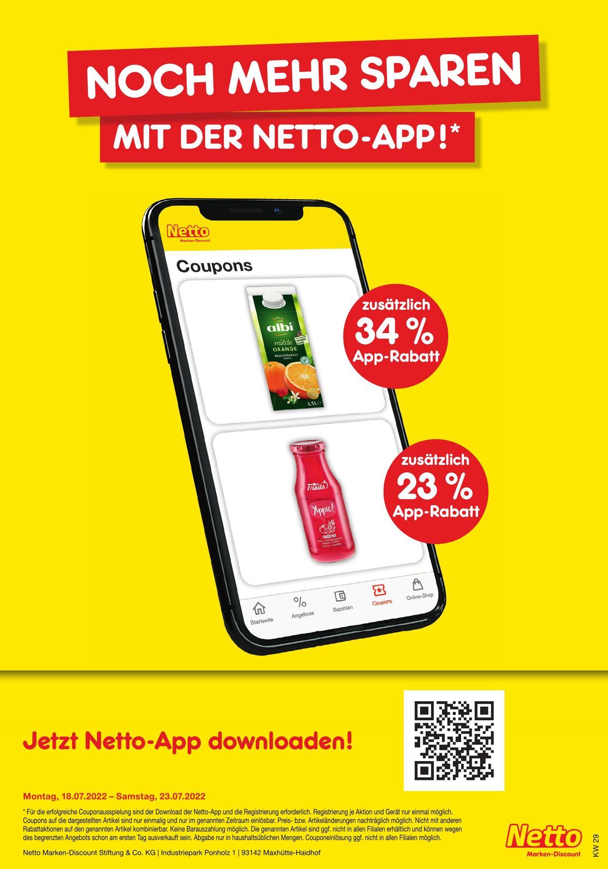 Prospekt Netto-Marken-Discount 18.07.2022 - 23.07.2022