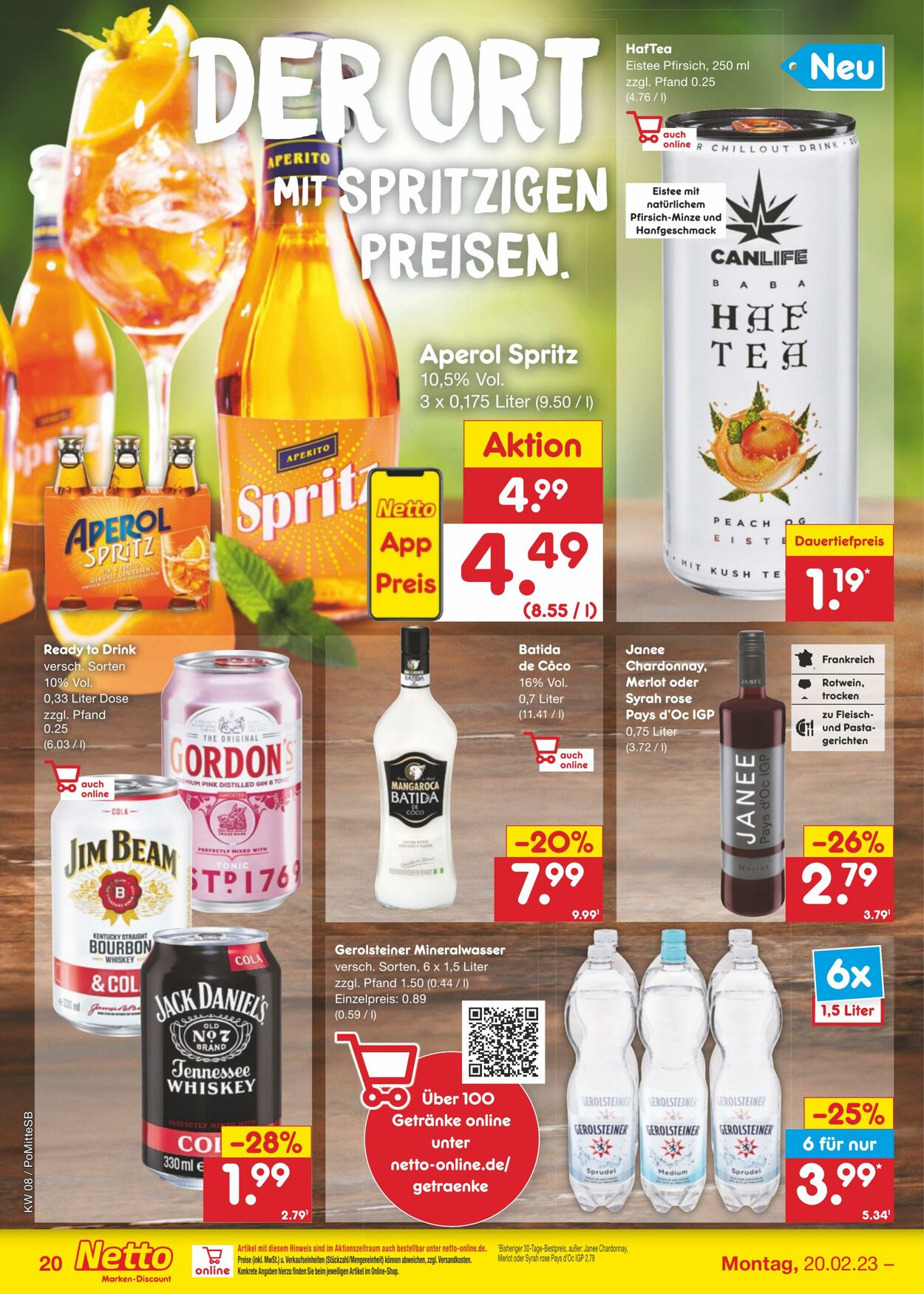 Prospekt Netto-Marken-Discount 20.02.2023 - 25.02.2023