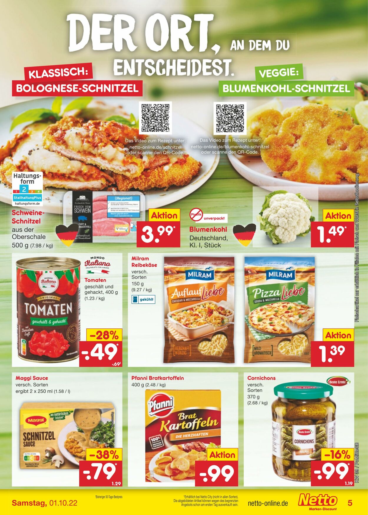 Prospekt Netto-Marken-Discount 26.09.2022 - 01.10.2022