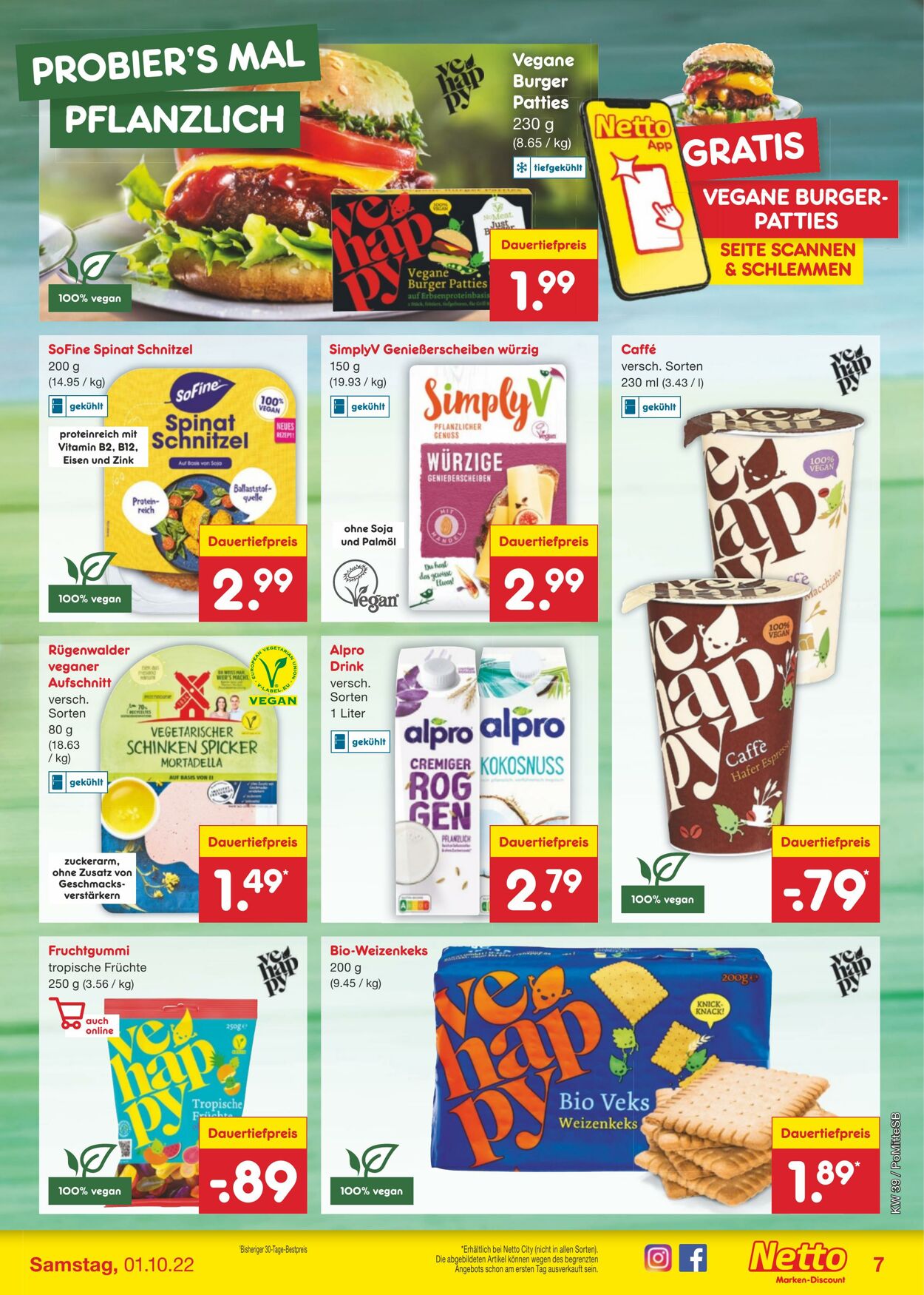 Prospekt Netto-Marken-Discount 26.09.2022 - 01.10.2022