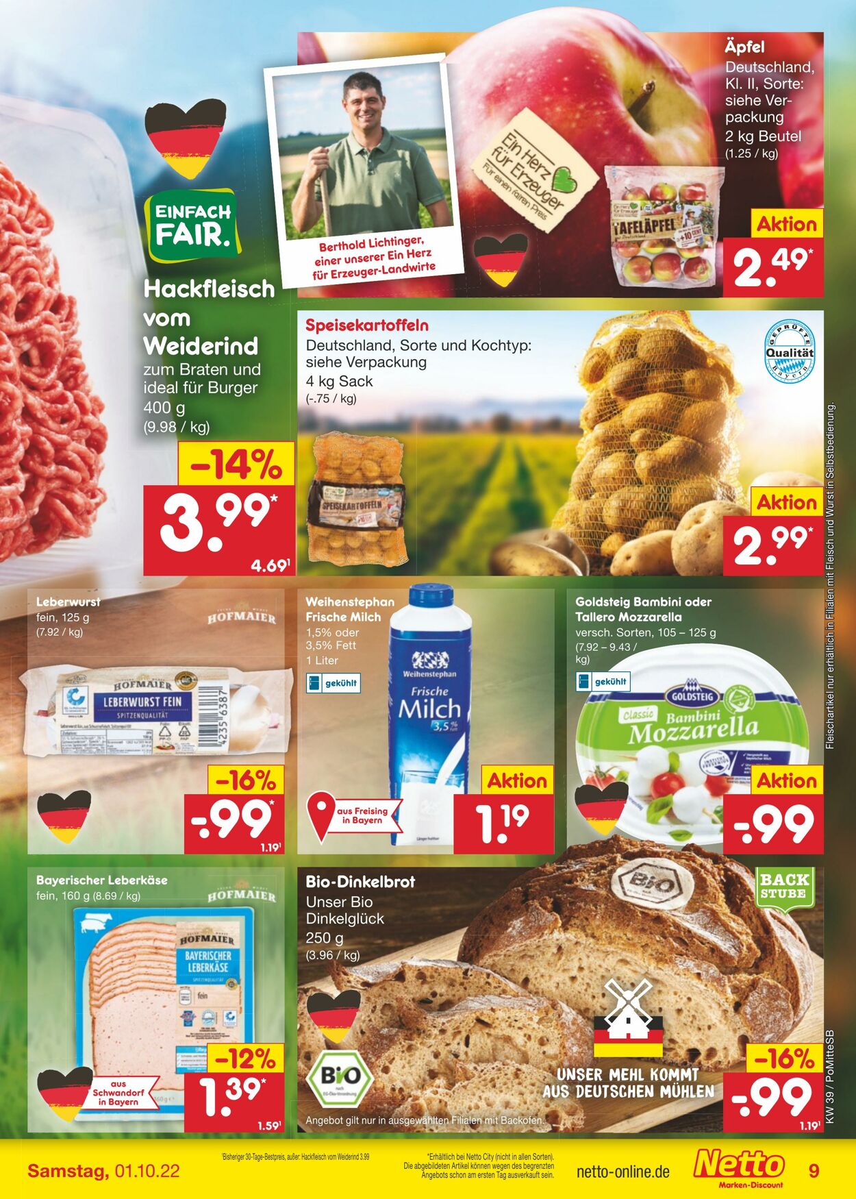 Prospekt Netto-Marken-Discount 26.09.2022 - 01.10.2022