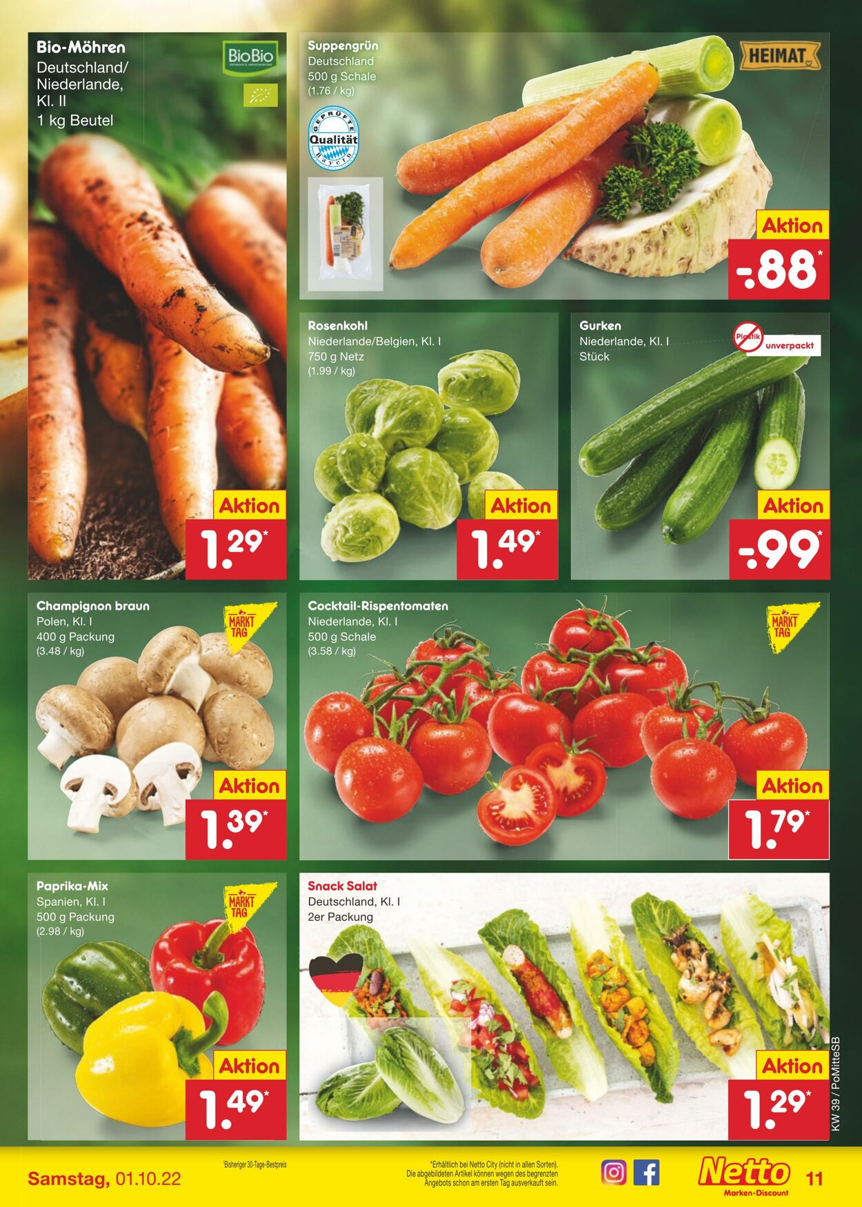 Prospekt Netto-Marken-Discount 26.09.2022 - 01.10.2022