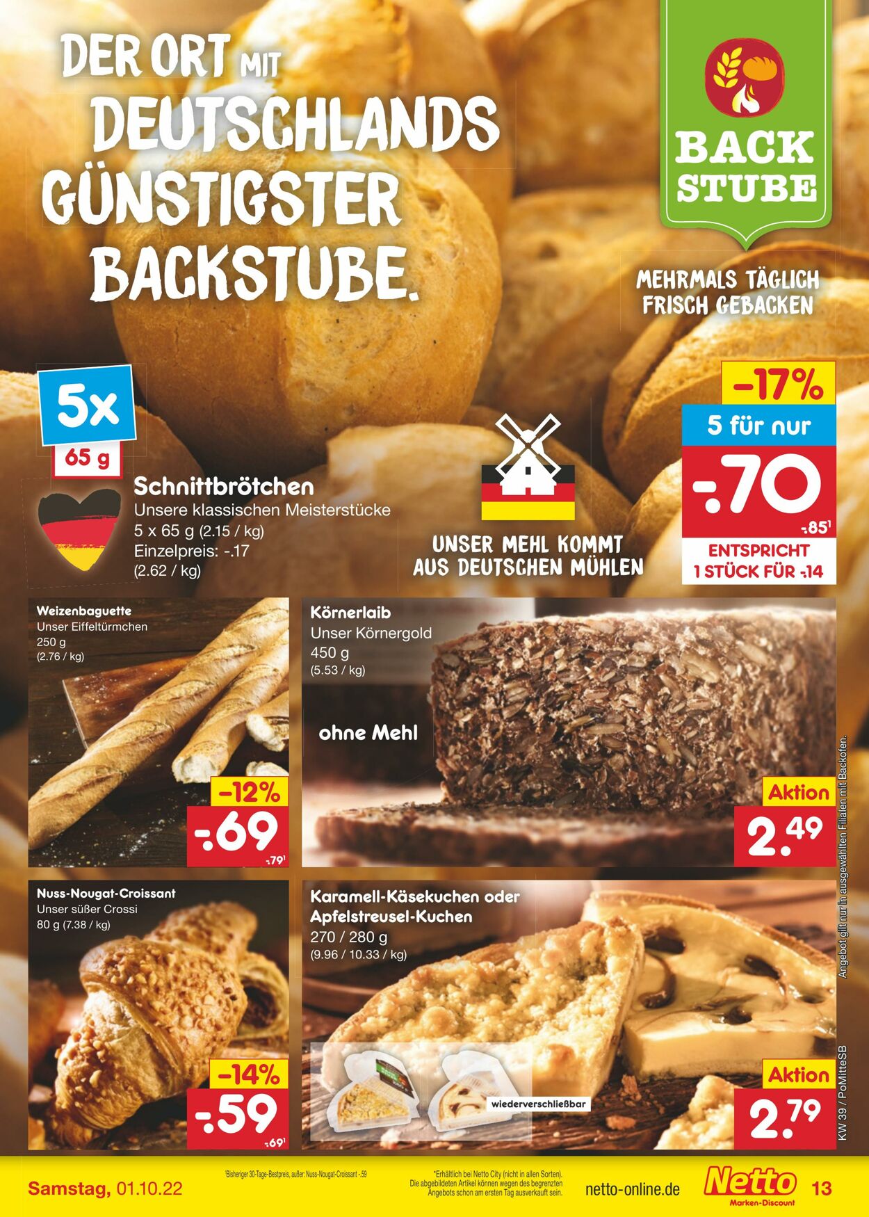 Prospekt Netto-Marken-Discount 26.09.2022 - 01.10.2022