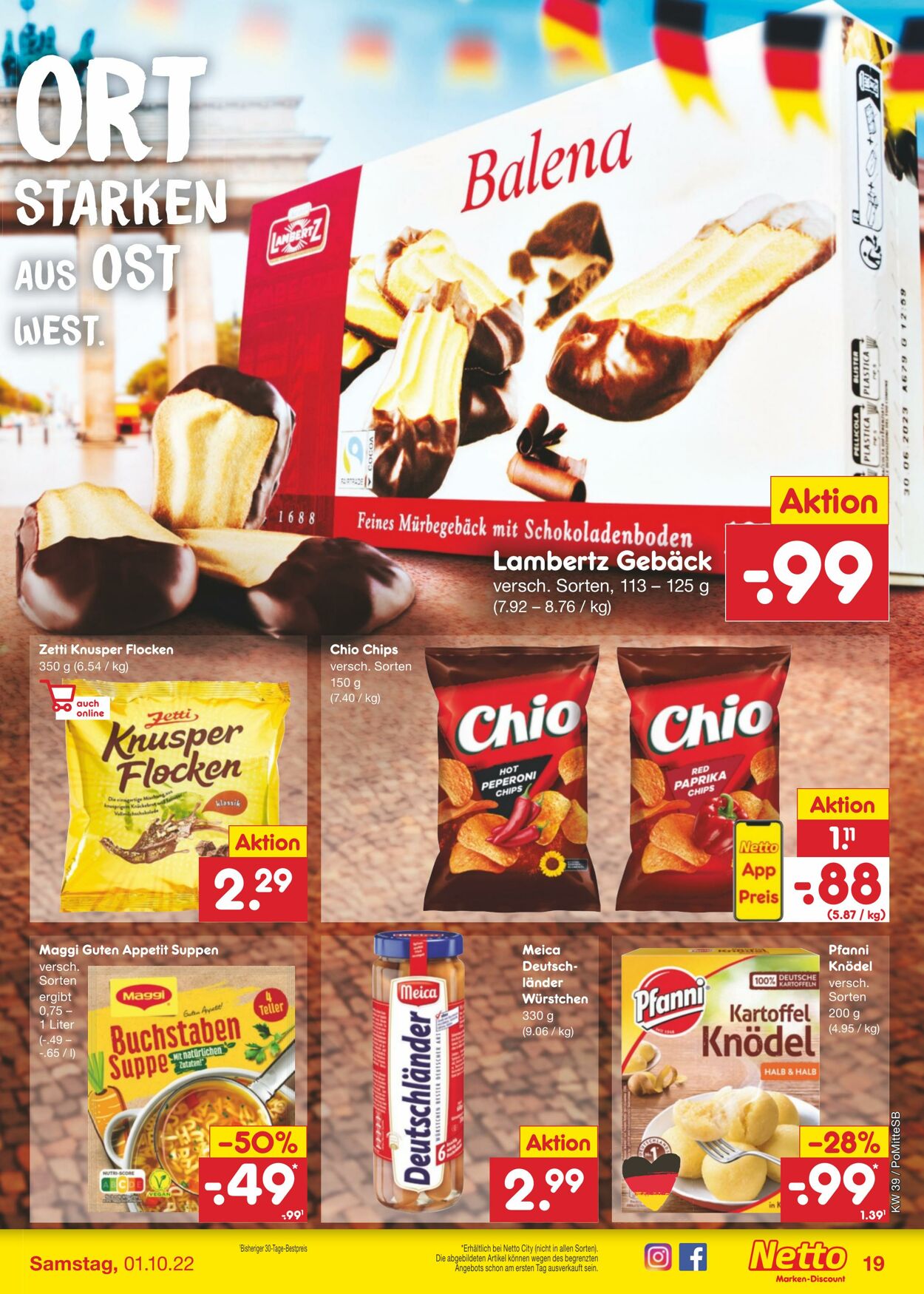 Prospekt Netto-Marken-Discount 26.09.2022 - 01.10.2022