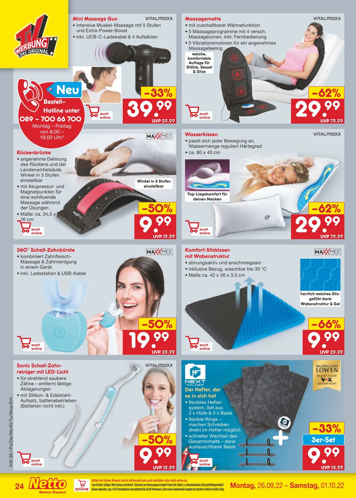 Prospekt Netto-Marken-Discount 26.09.2022 - 01.10.2022