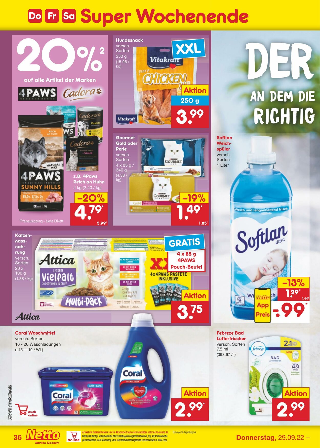 Prospekt Netto-Marken-Discount 26.09.2022 - 01.10.2022