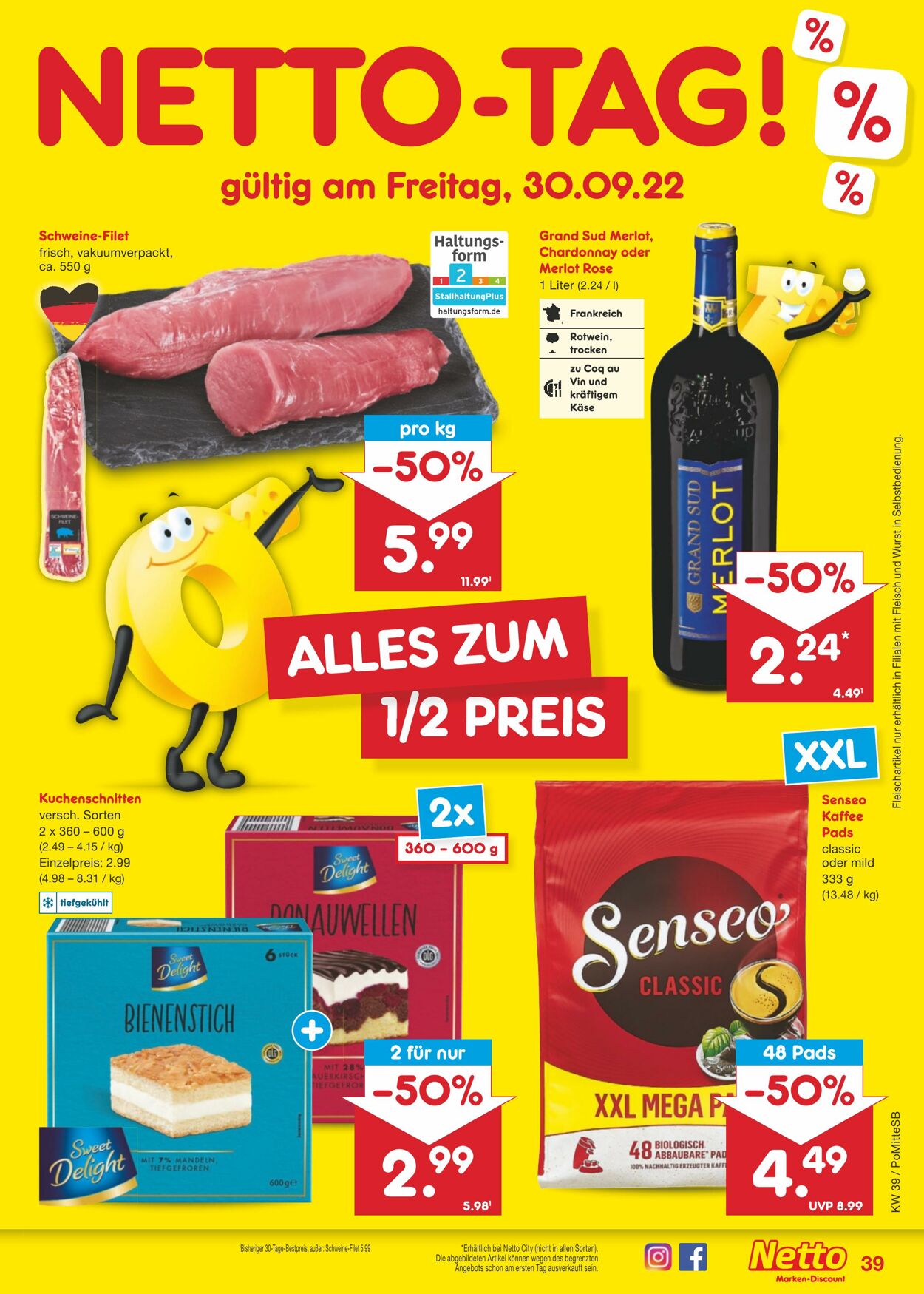 Prospekt Netto-Marken-Discount 26.09.2022 - 01.10.2022