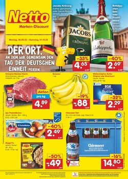 Prospekt Netto-Marken-Discount 26.09.2022 - 01.10.2022