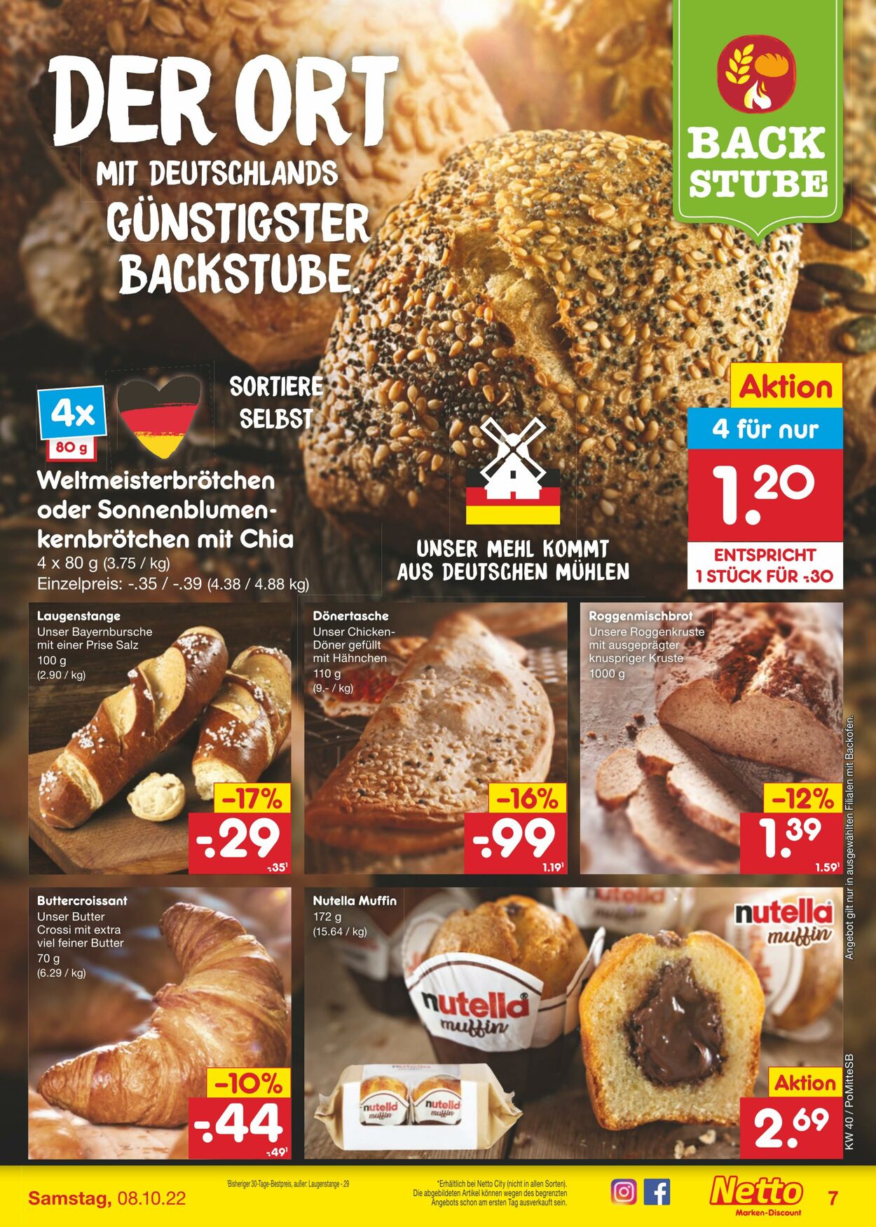 Prospekt Netto-Marken-Discount 03.10.2022 - 08.10.2022