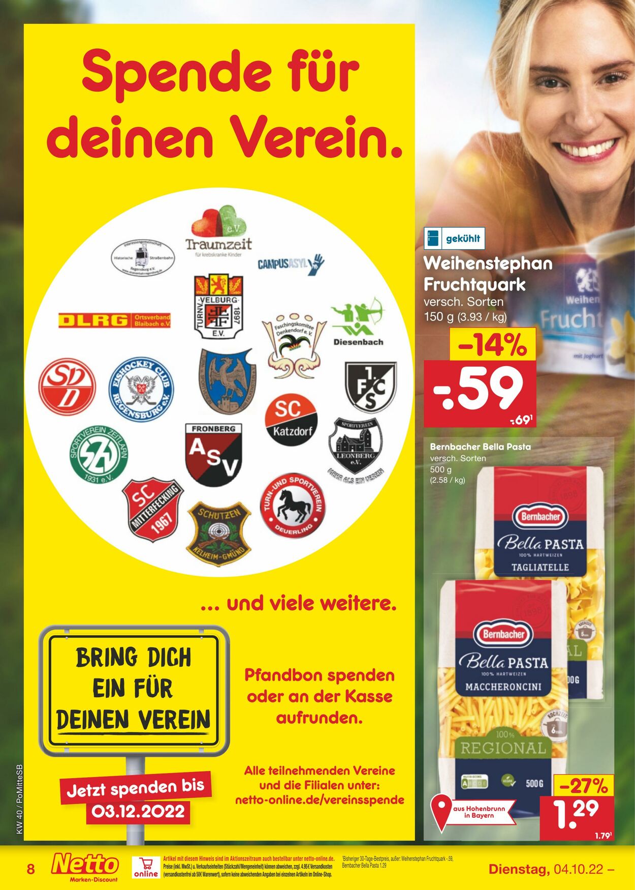 Prospekt Netto-Marken-Discount 03.10.2022 - 08.10.2022