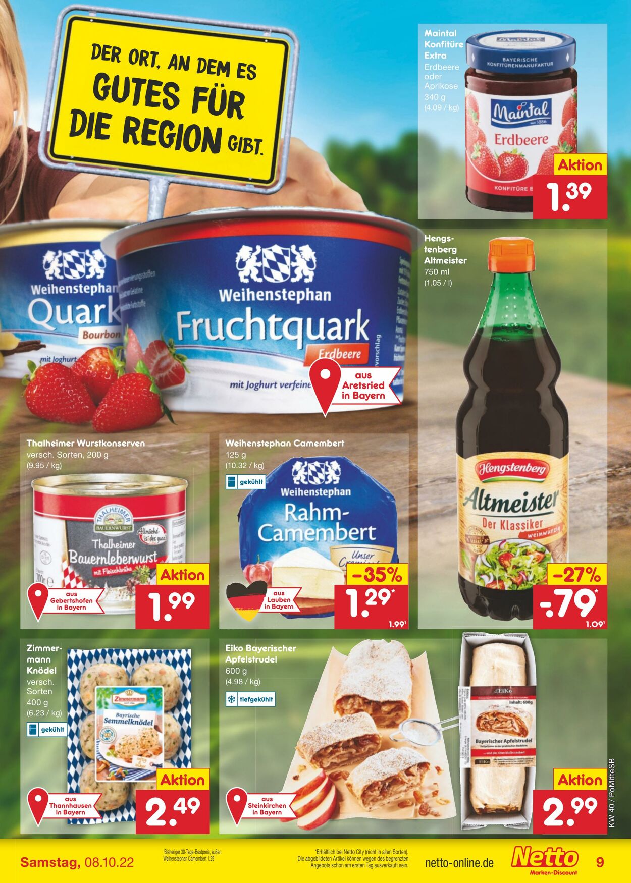 Prospekt Netto-Marken-Discount 03.10.2022 - 08.10.2022