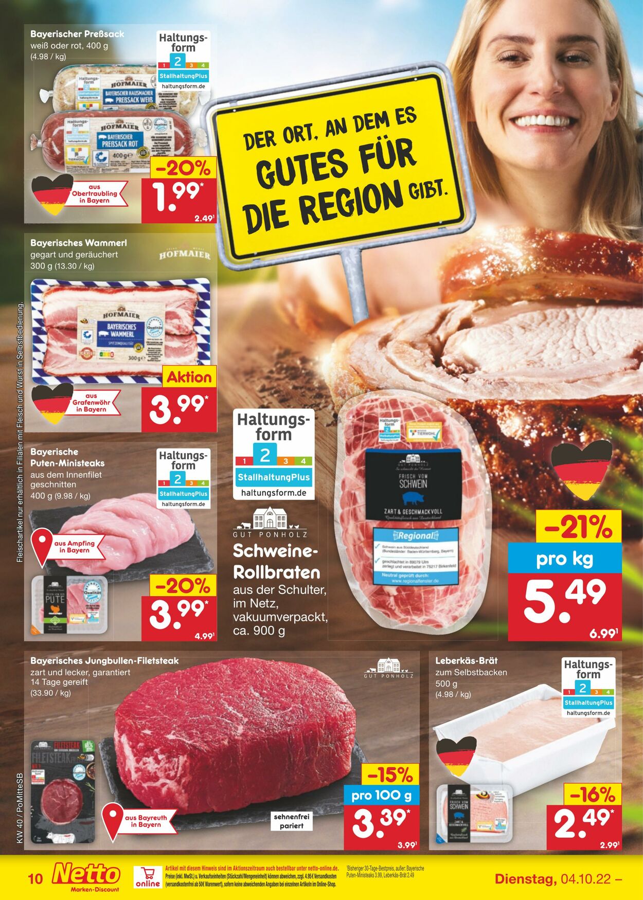 Prospekt Netto-Marken-Discount 03.10.2022 - 08.10.2022