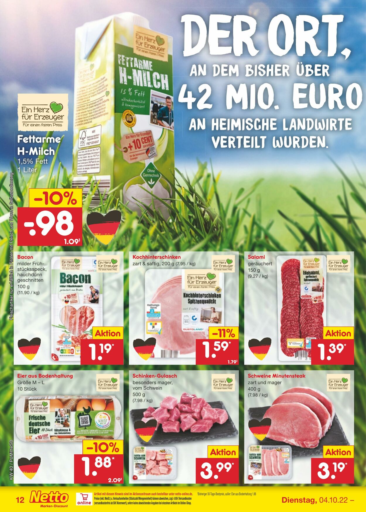 Prospekt Netto-Marken-Discount 03.10.2022 - 08.10.2022