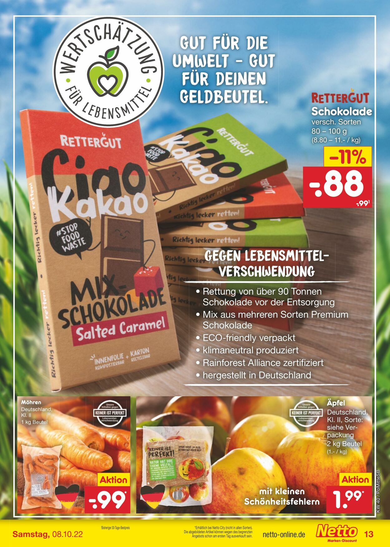 Prospekt Netto-Marken-Discount 03.10.2022 - 08.10.2022