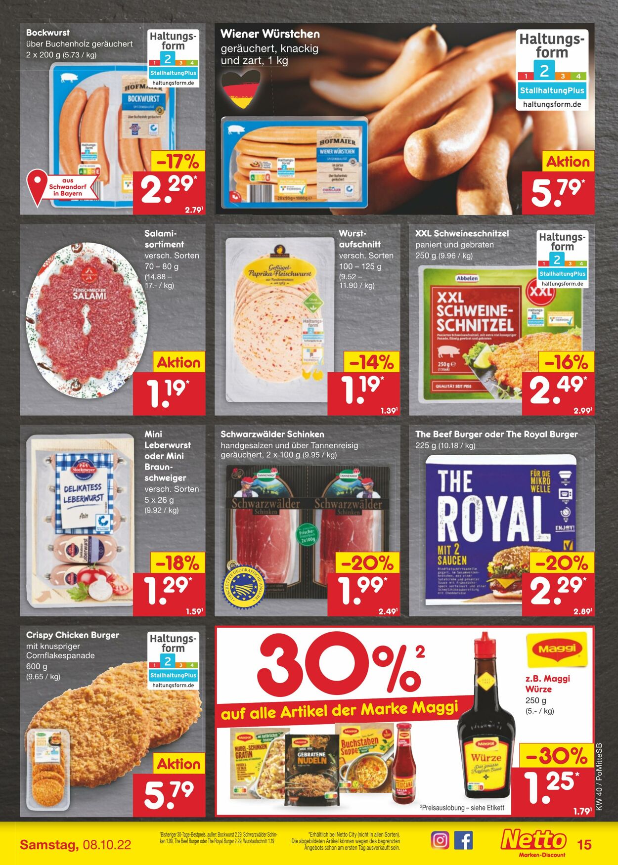 Prospekt Netto-Marken-Discount 03.10.2022 - 08.10.2022