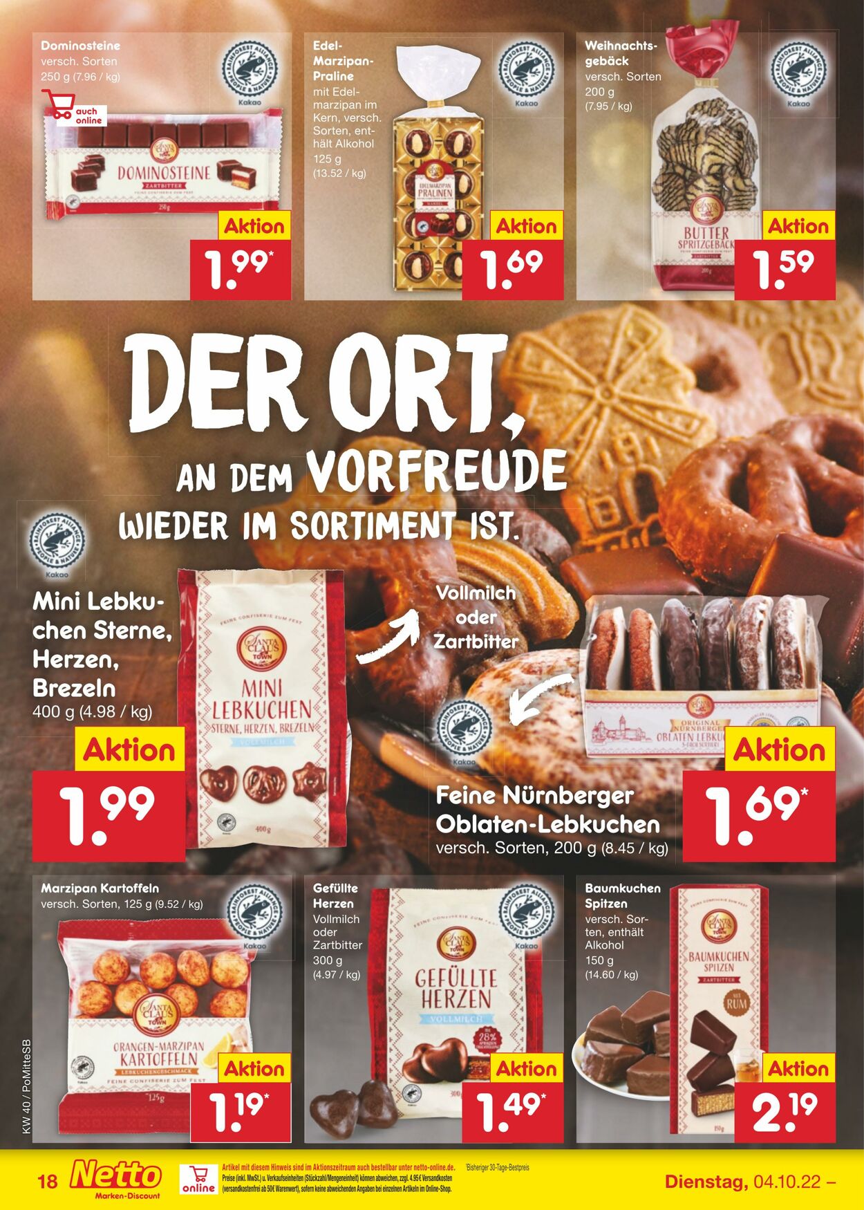 Prospekt Netto-Marken-Discount 03.10.2022 - 08.10.2022