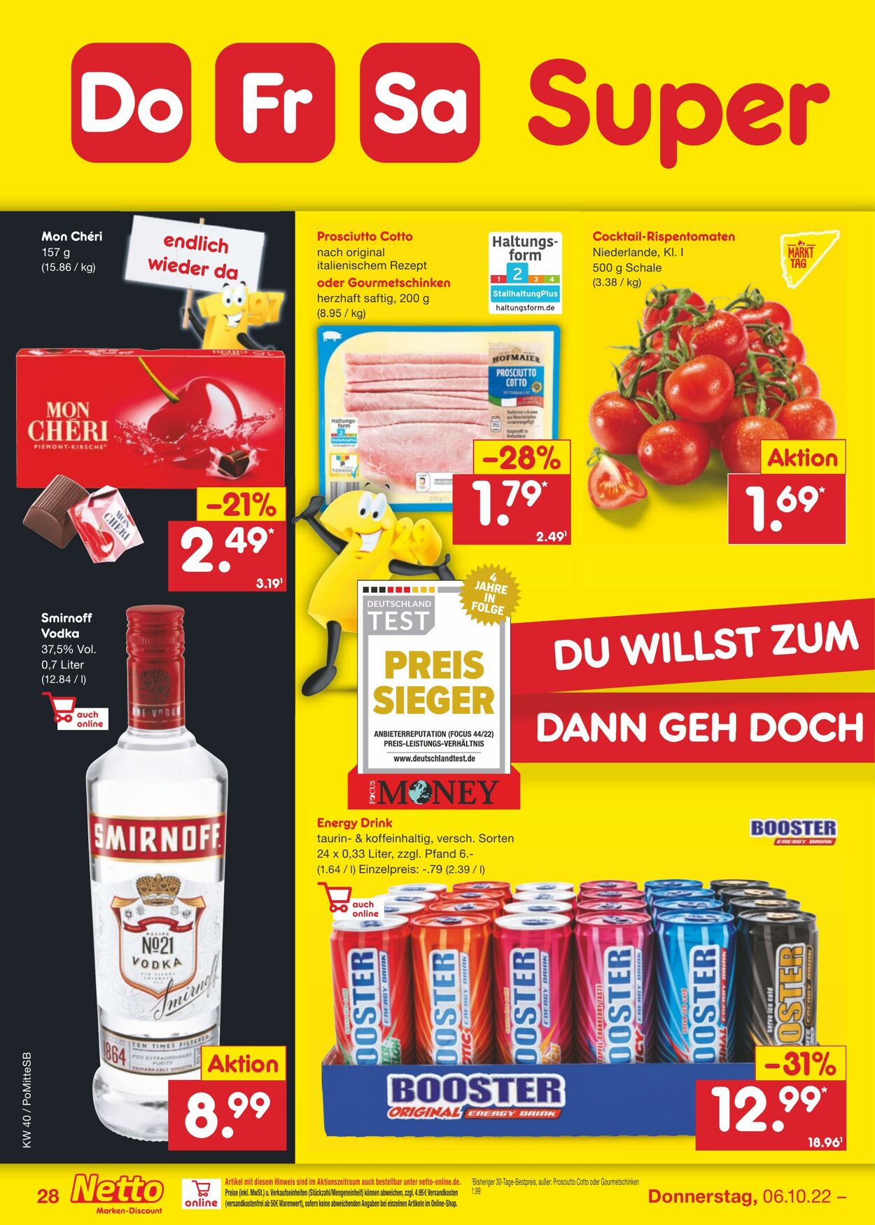 Prospekt Netto-Marken-Discount 03.10.2022 - 08.10.2022