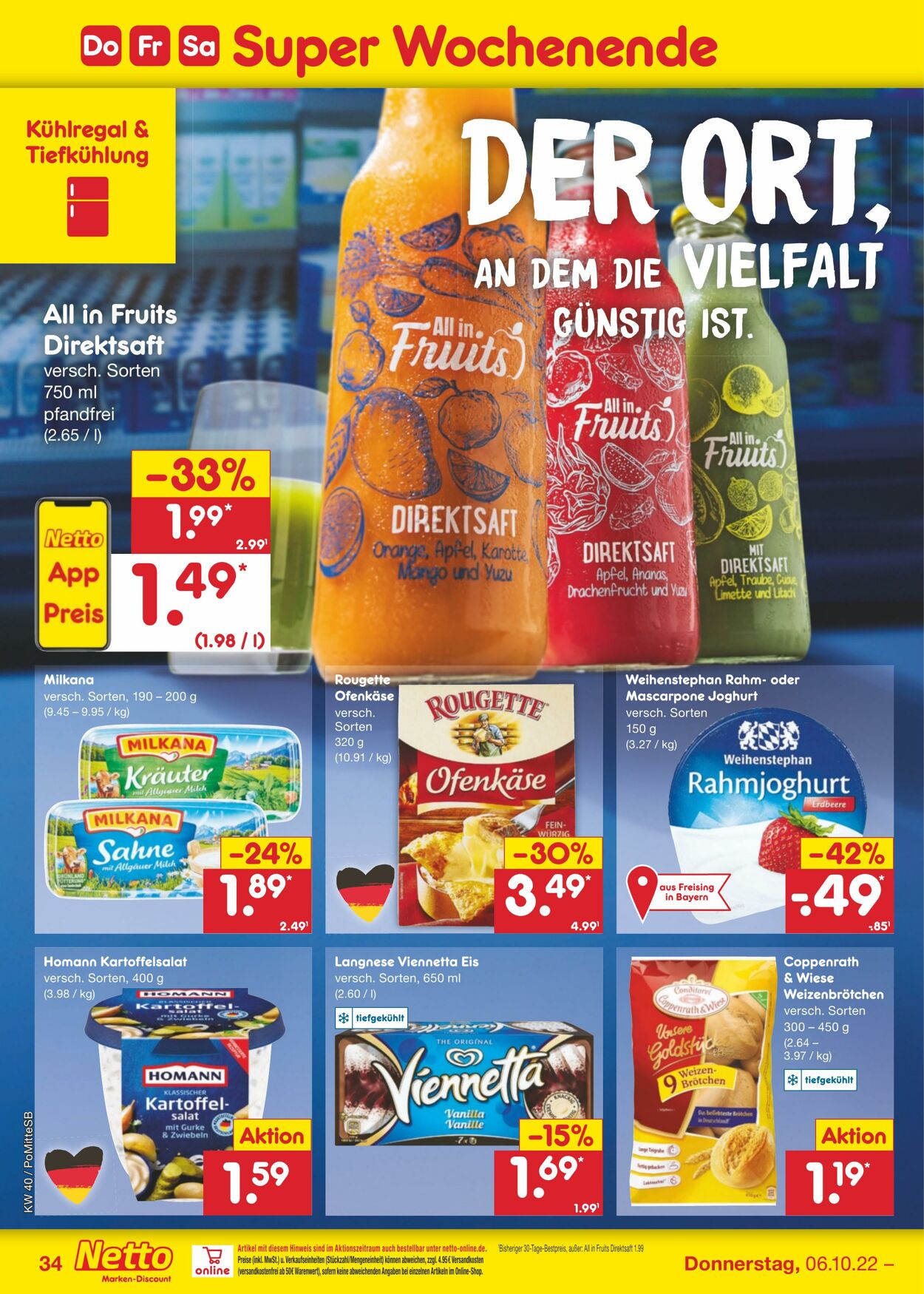 Prospekt Netto-Marken-Discount 03.10.2022 - 08.10.2022