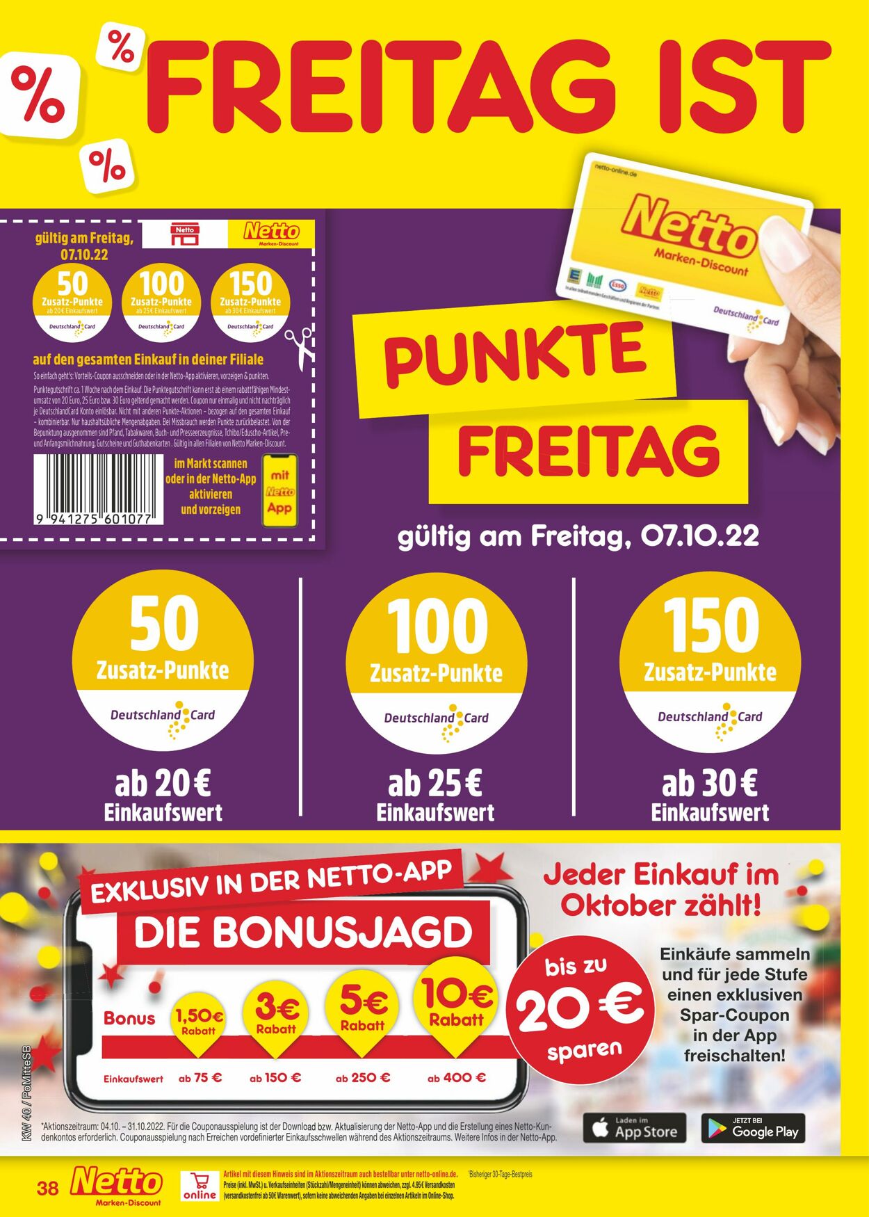 Prospekt Netto-Marken-Discount 03.10.2022 - 08.10.2022