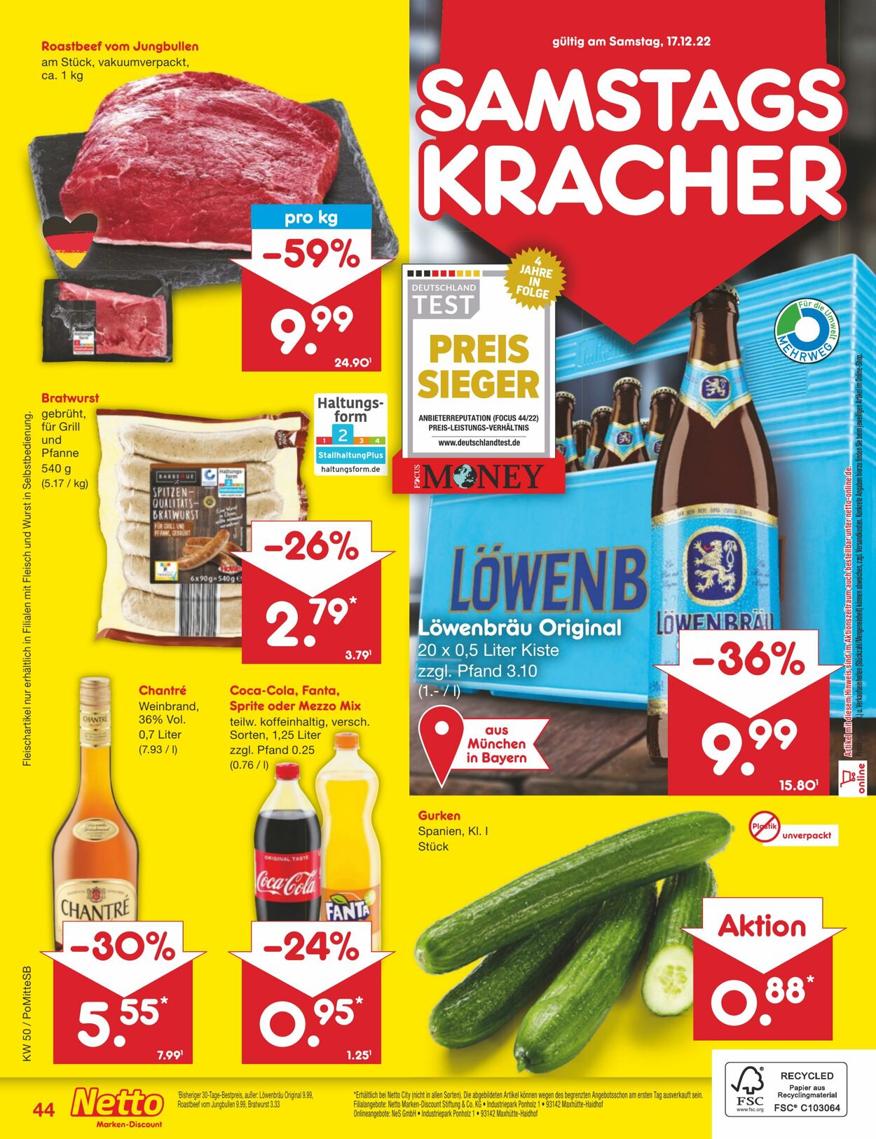 Prospekt Netto-Marken-Discount 12.12.2022 - 17.12.2022