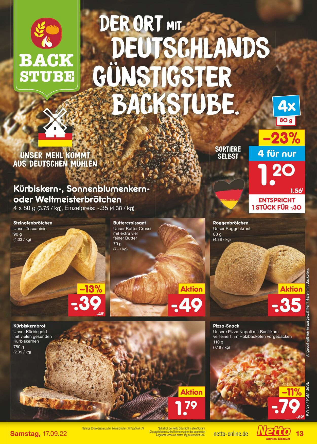 Prospekt Netto-Marken-Discount 12.09.2022 - 17.09.2022