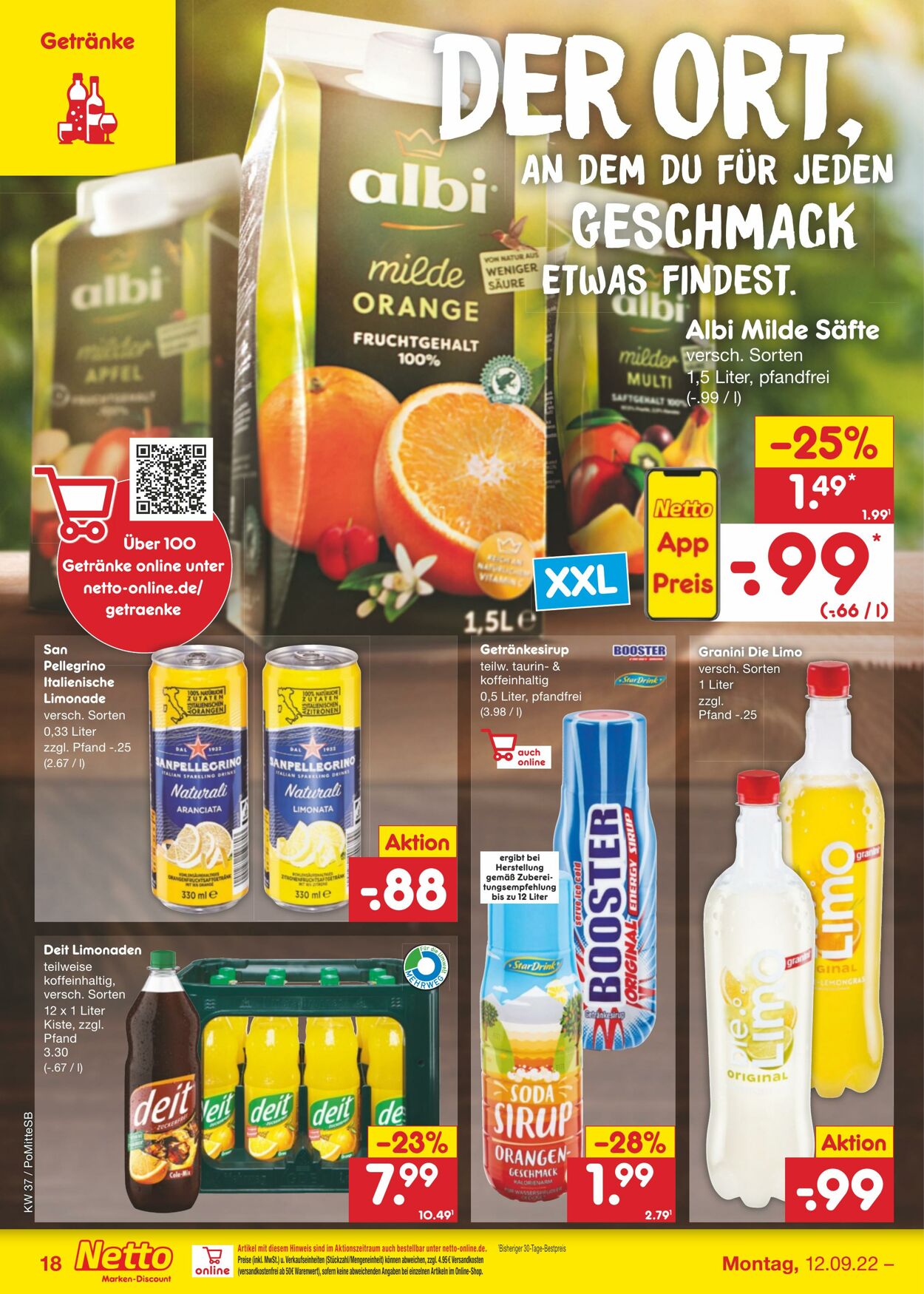 Prospekt Netto-Marken-Discount 12.09.2022 - 17.09.2022