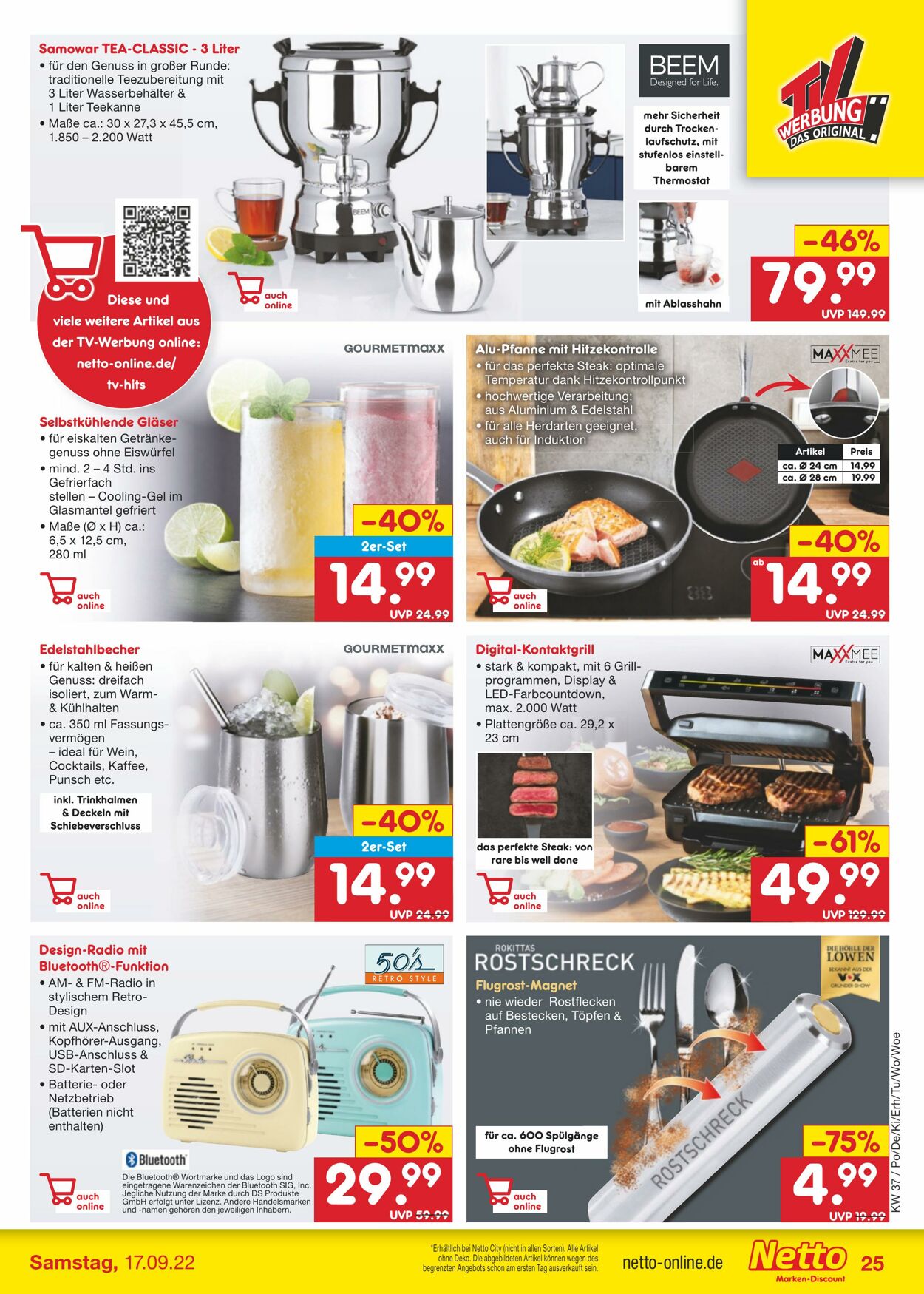 Prospekt Netto-Marken-Discount 12.09.2022 - 17.09.2022