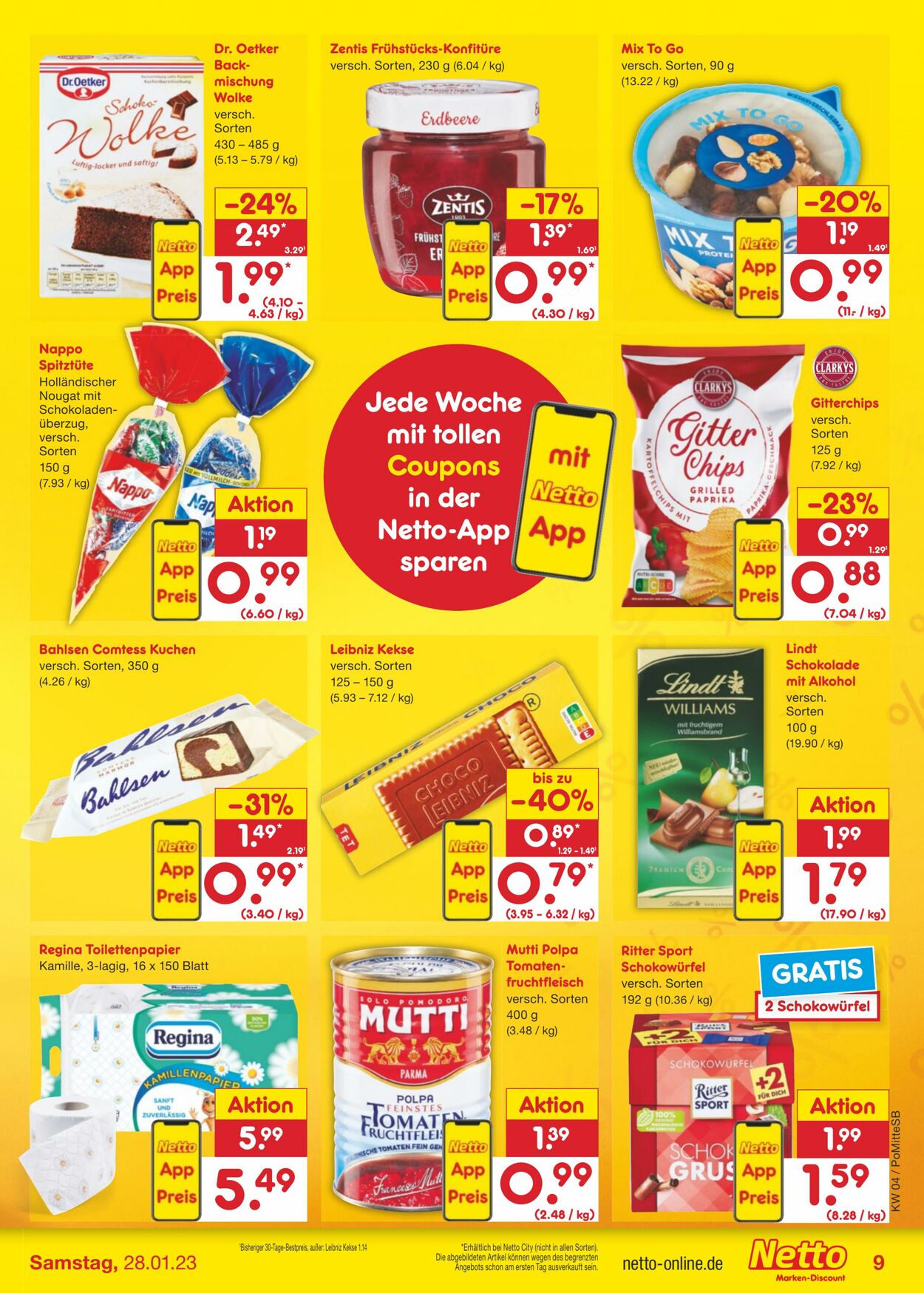 Prospekt Netto-Marken-Discount 23.01.2023 - 28.01.2023