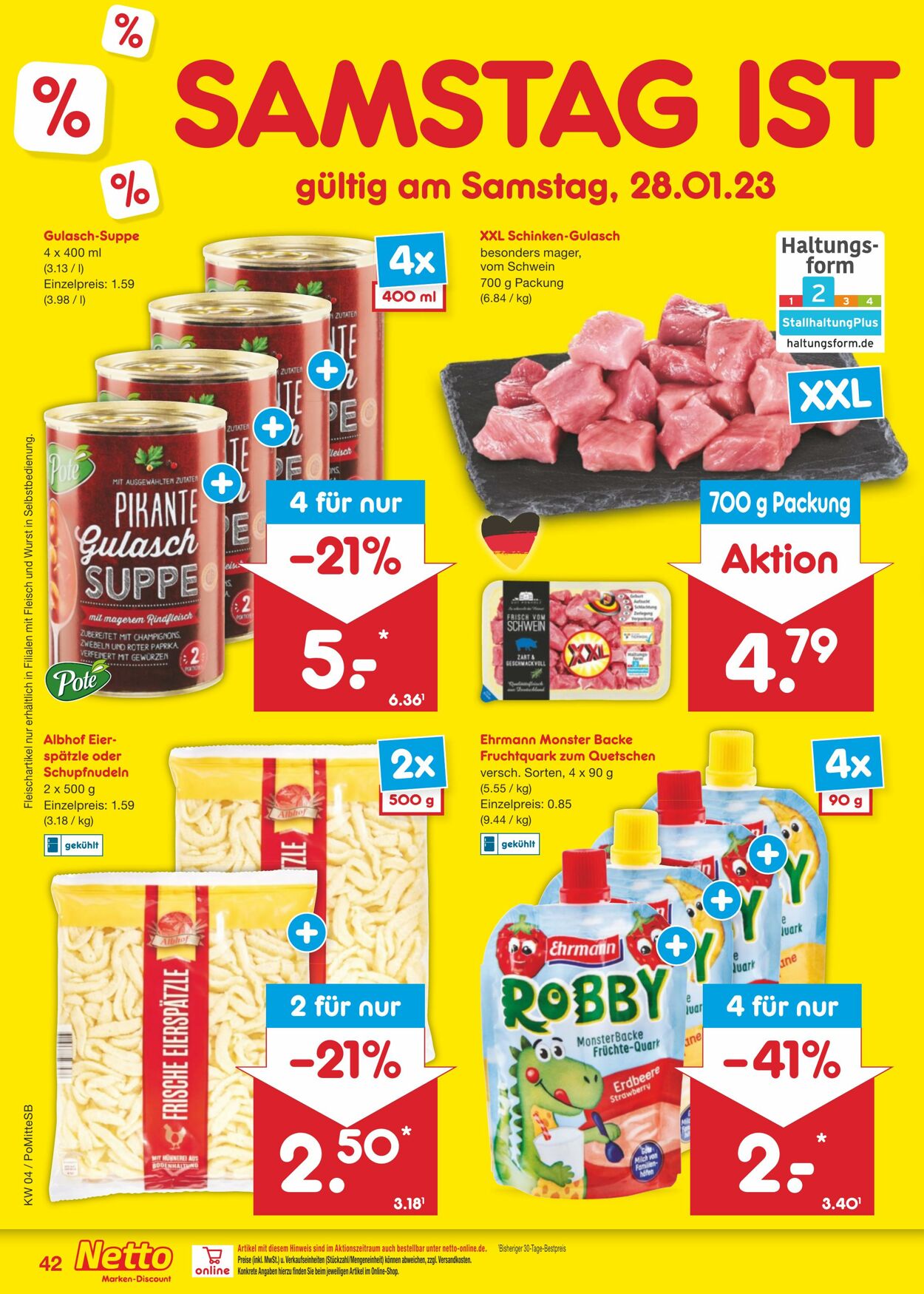 Prospekt Netto-Marken-Discount 23.01.2023 - 28.01.2023