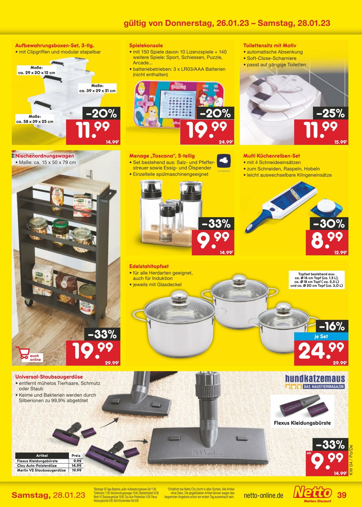 Prospekt Netto-Marken-Discount 23.01.2023 - 28.01.2023