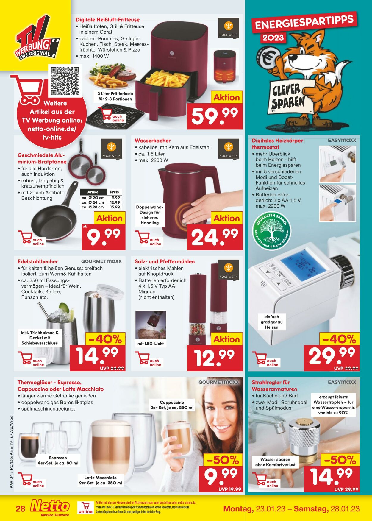 Prospekt Netto-Marken-Discount 23.01.2023 - 28.01.2023