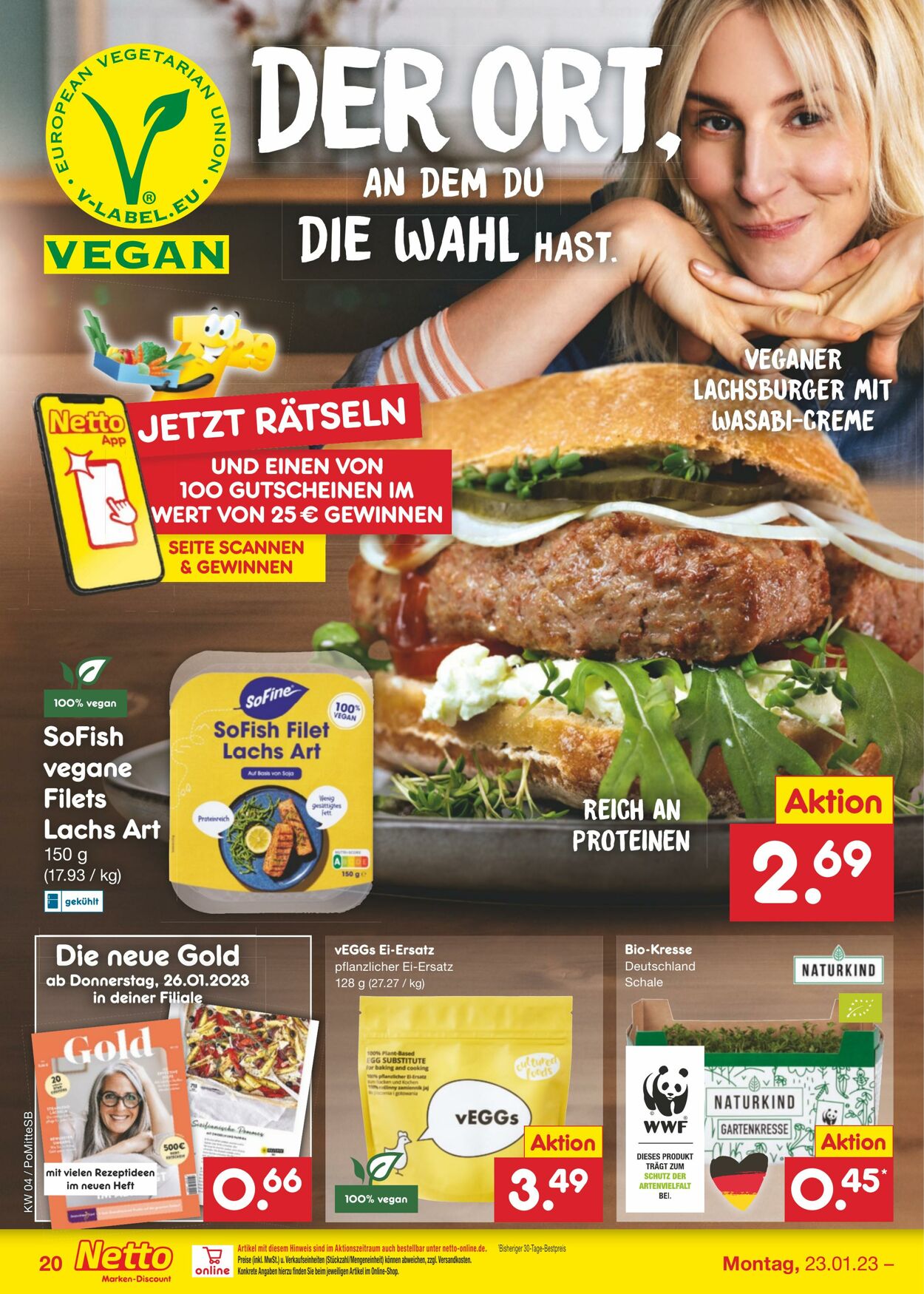 Prospekt Netto-Marken-Discount 23.01.2023 - 28.01.2023