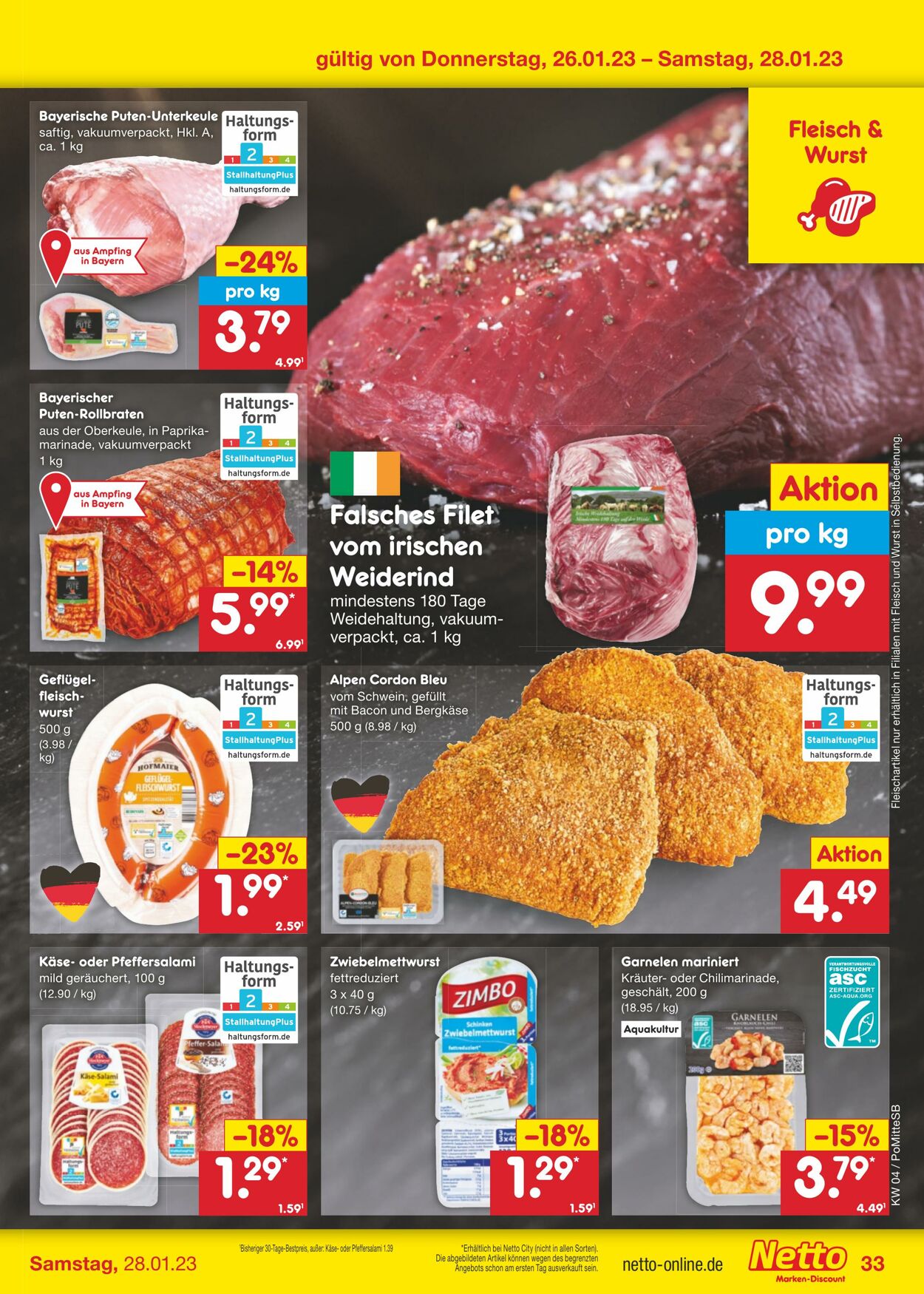 Prospekt Netto-Marken-Discount 23.01.2023 - 28.01.2023