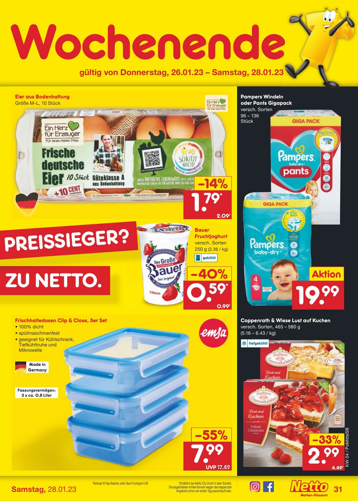 Prospekt Netto-Marken-Discount 23.01.2023 - 28.01.2023