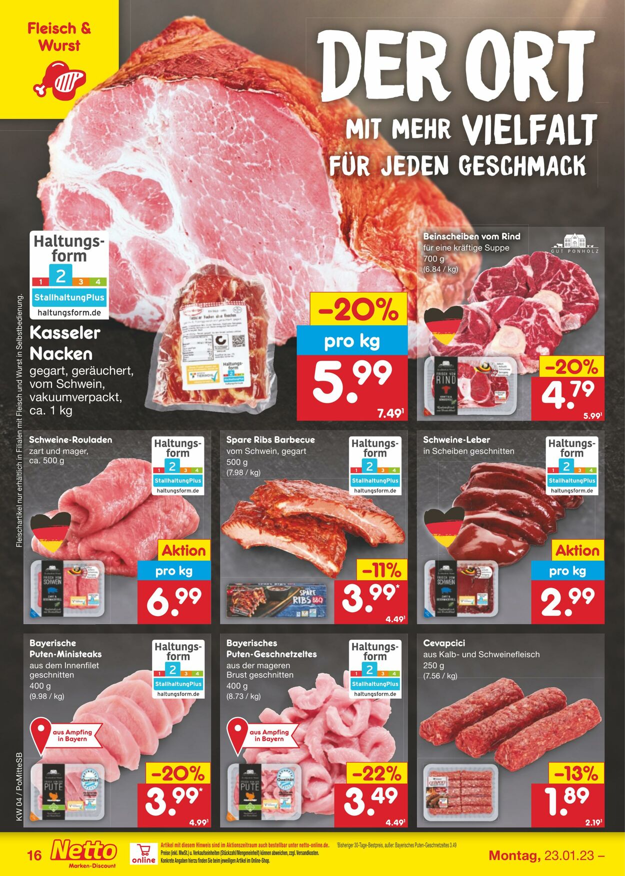 Prospekt Netto-Marken-Discount 23.01.2023 - 28.01.2023