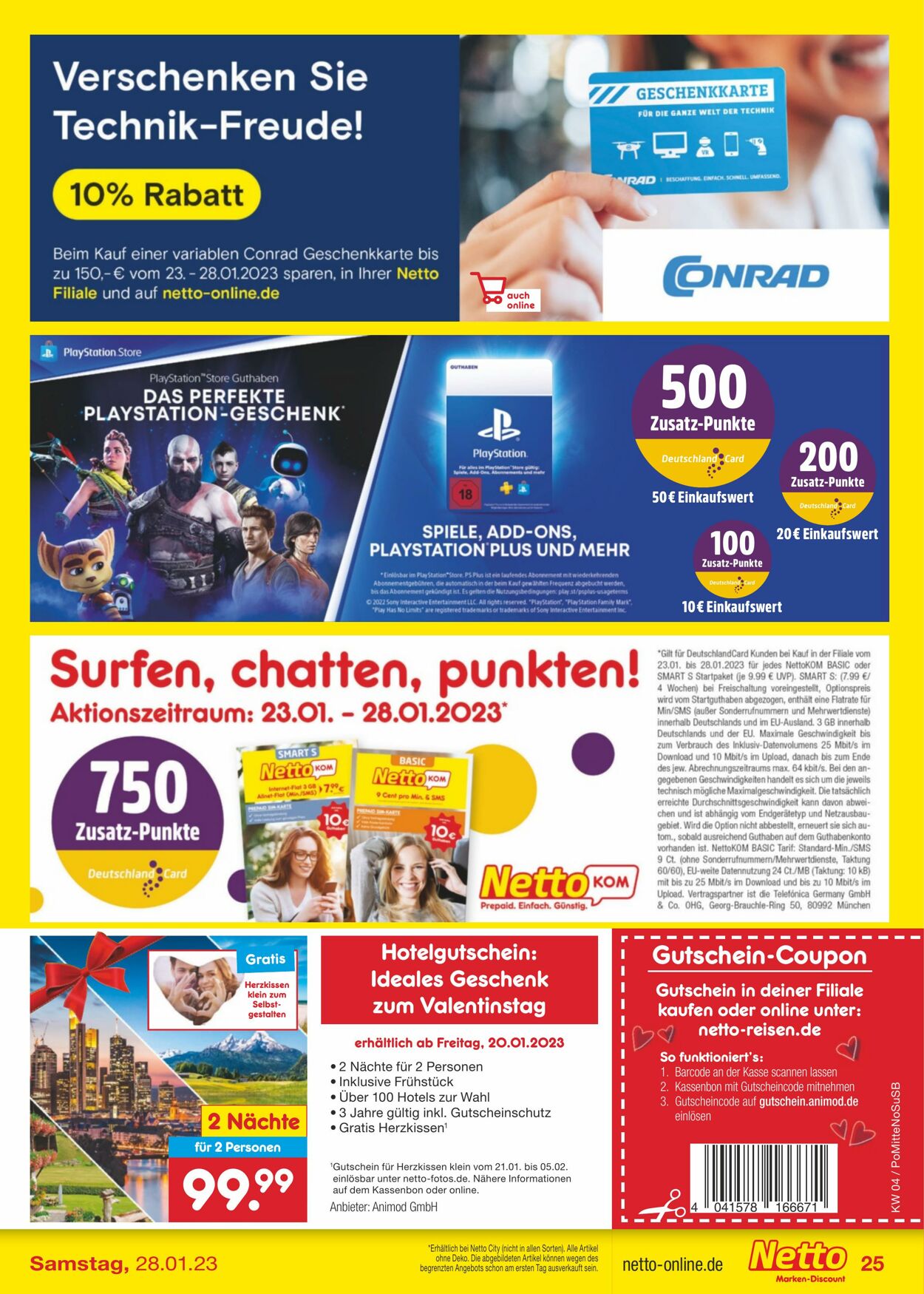 Prospekt Netto-Marken-Discount 23.01.2023 - 28.01.2023