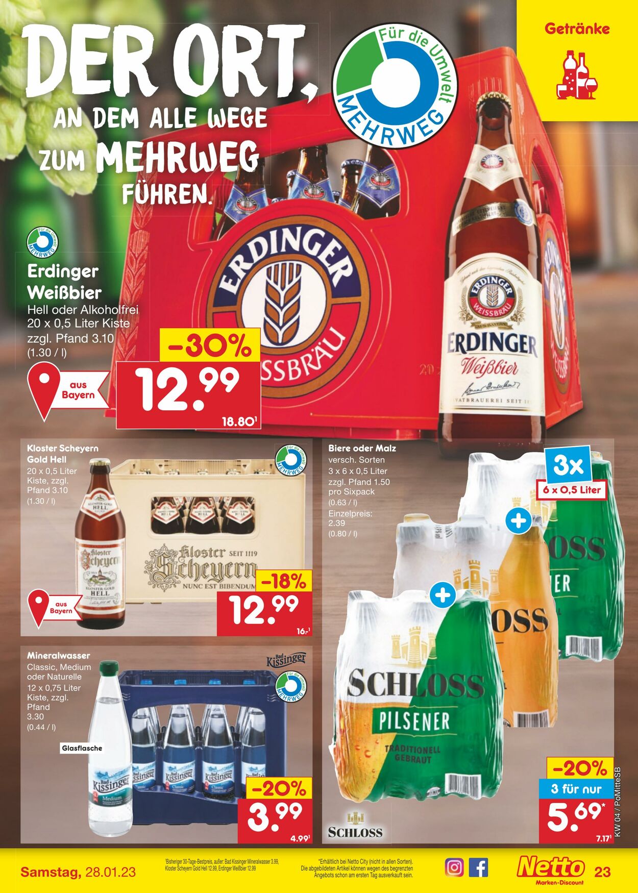 Prospekt Netto-Marken-Discount 23.01.2023 - 28.01.2023