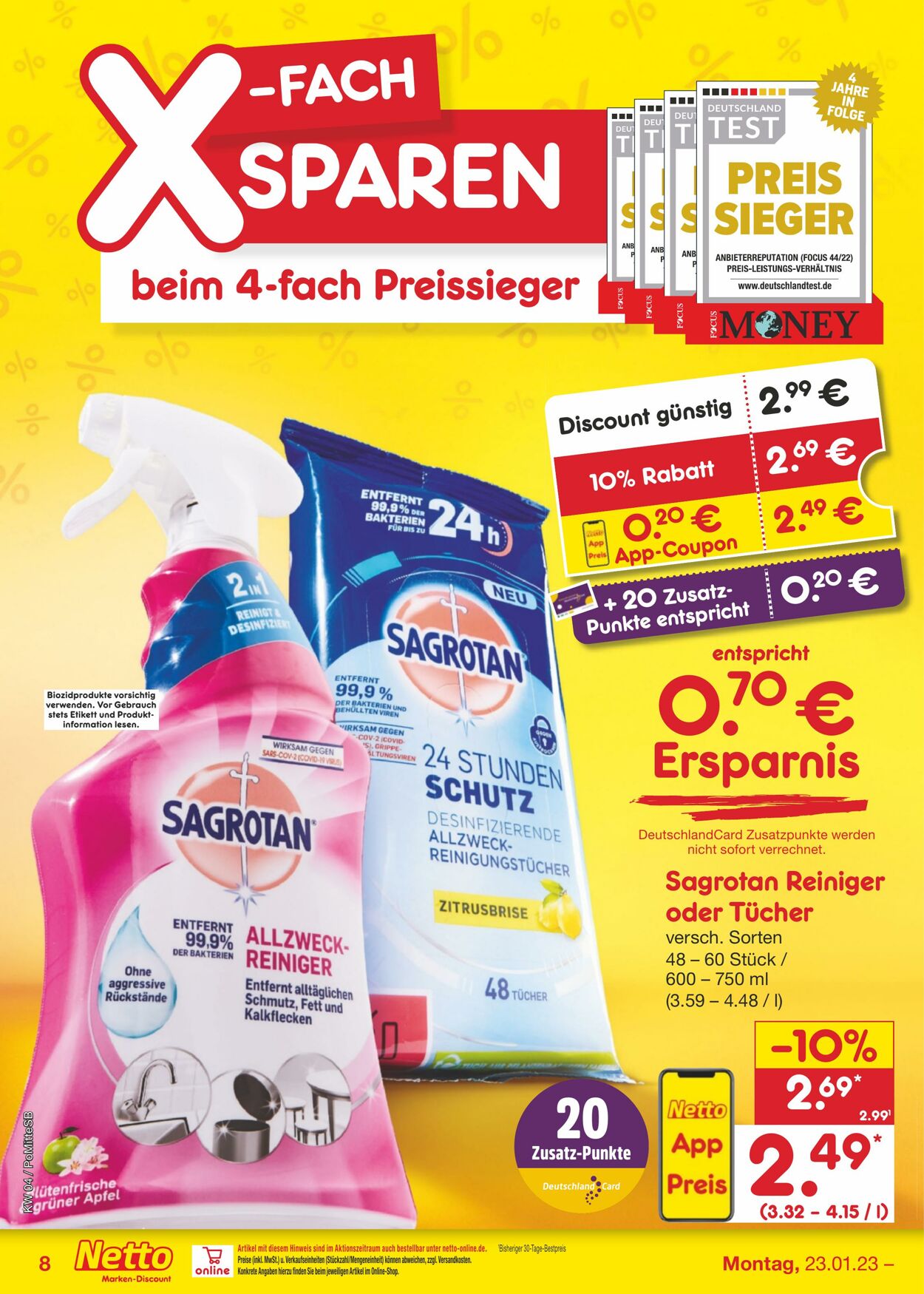 Prospekt Netto-Marken-Discount 23.01.2023 - 28.01.2023